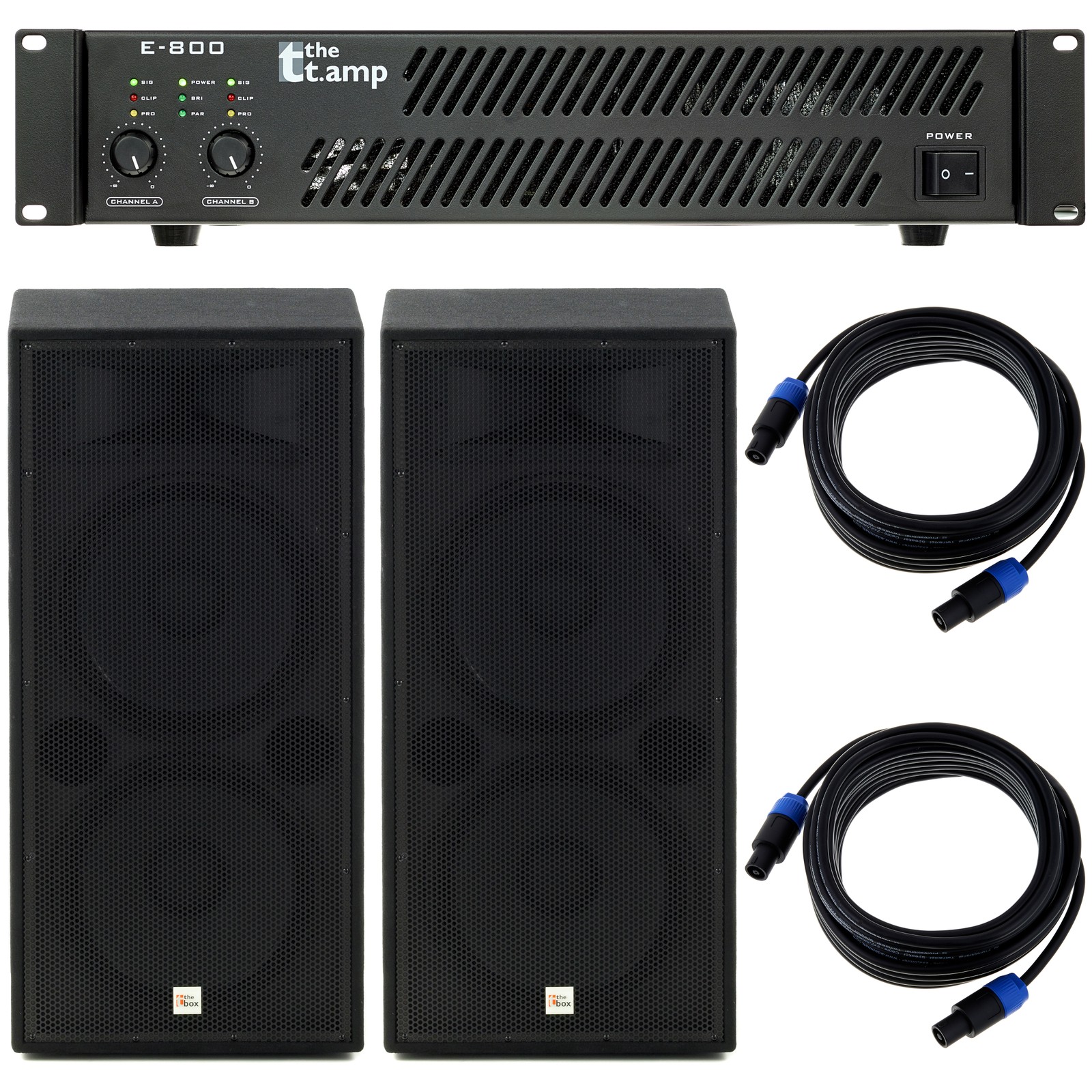 the box PA 252 Eco MKII E800 Set
