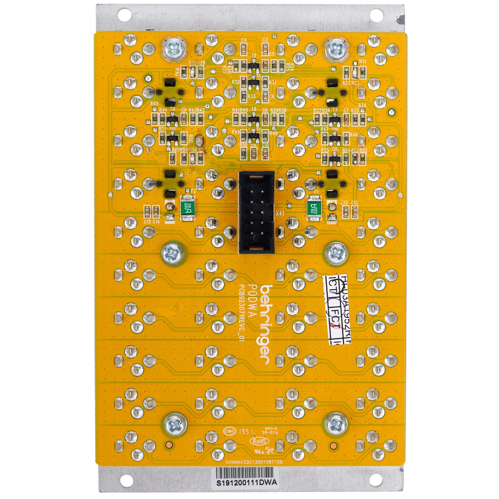 Rückseite des Behringer 173 Quad Gate/Multiples