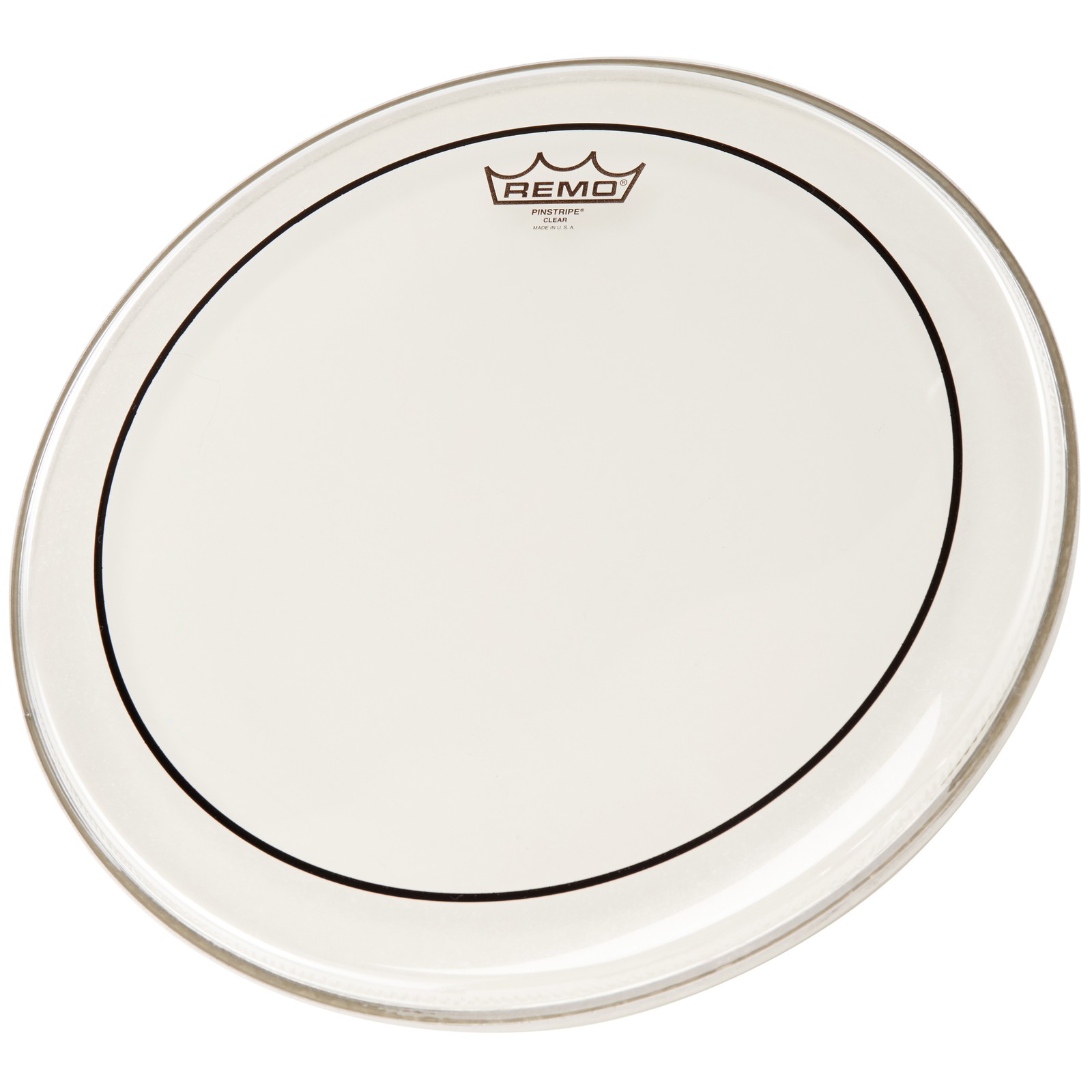 Remo Pin Stripe Clear 15" Fell