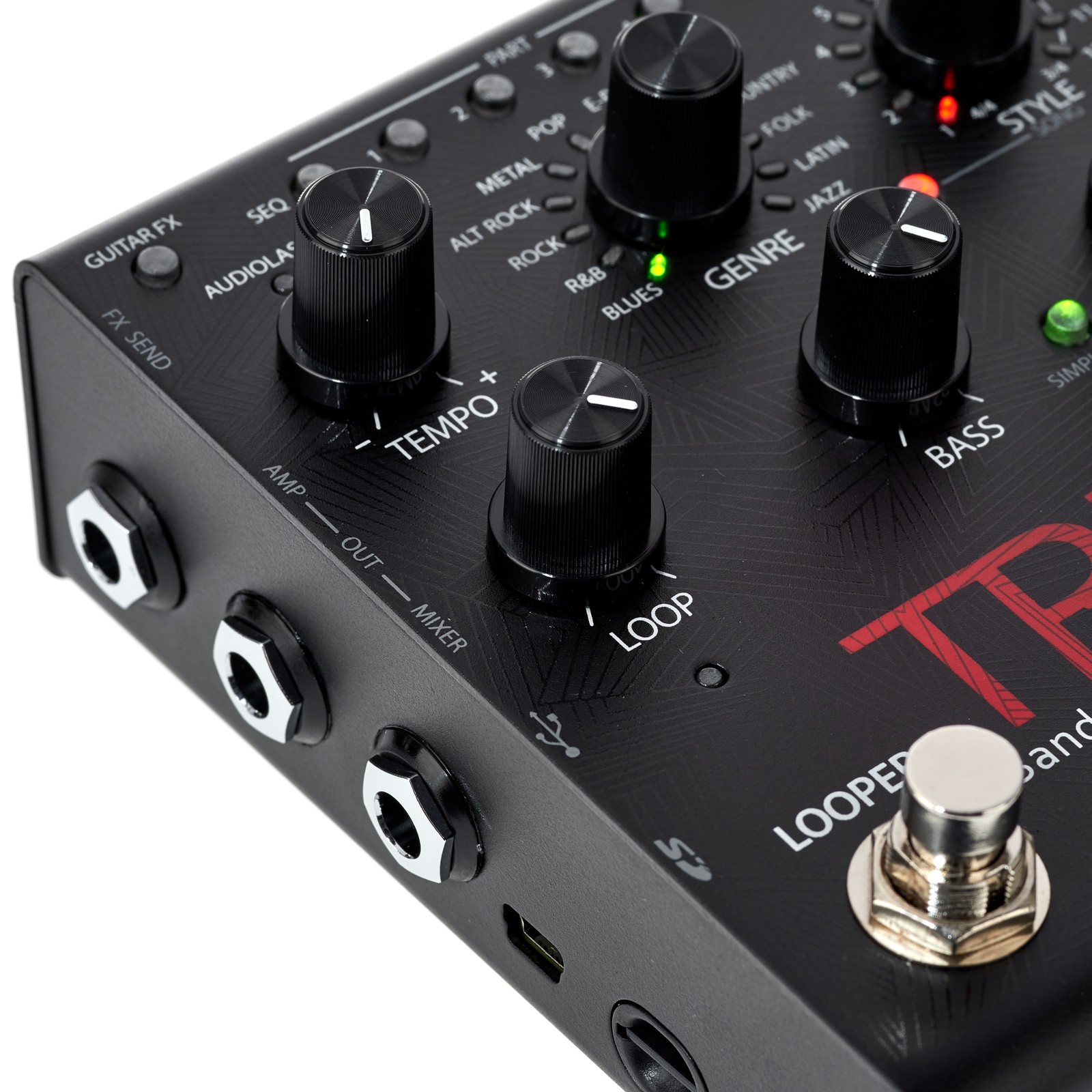 Digitech Trio+ Band Creator Anschlüsse