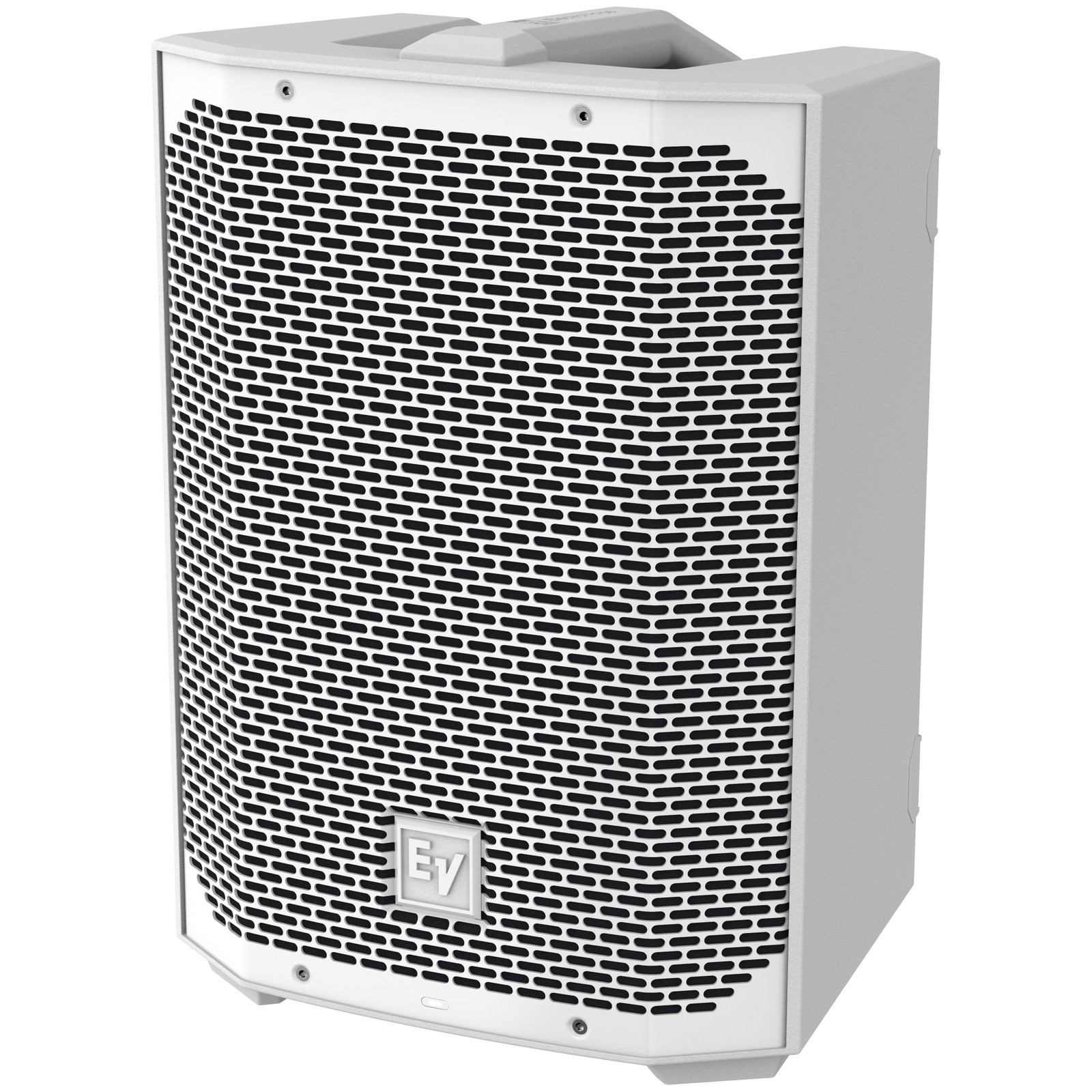 Akku Lautsprecher EV Everse 8 White von schräg vorne