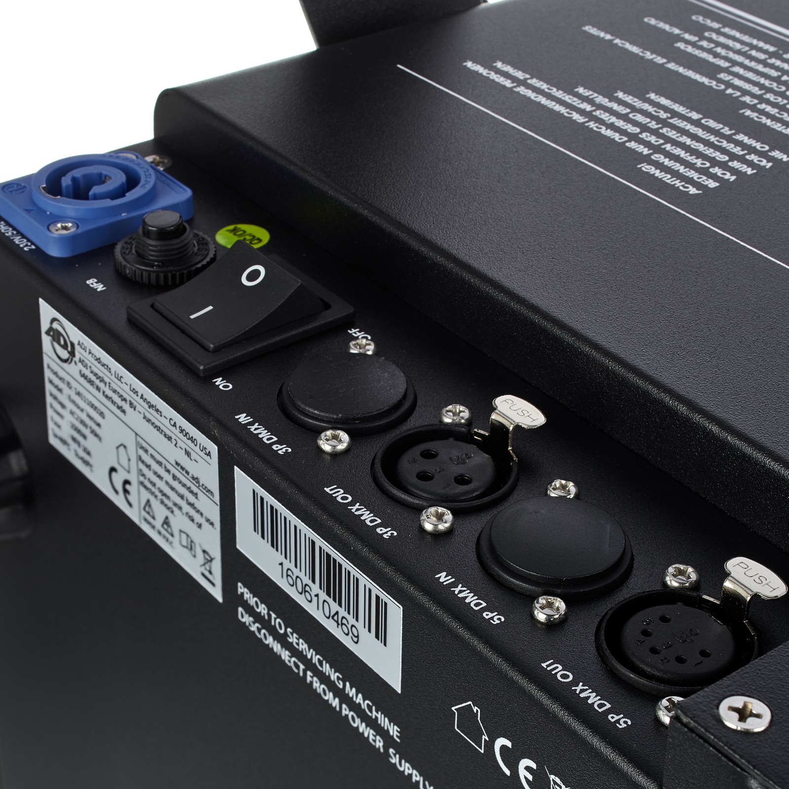 ADJ Entour Venue Fazer Anschlüsse