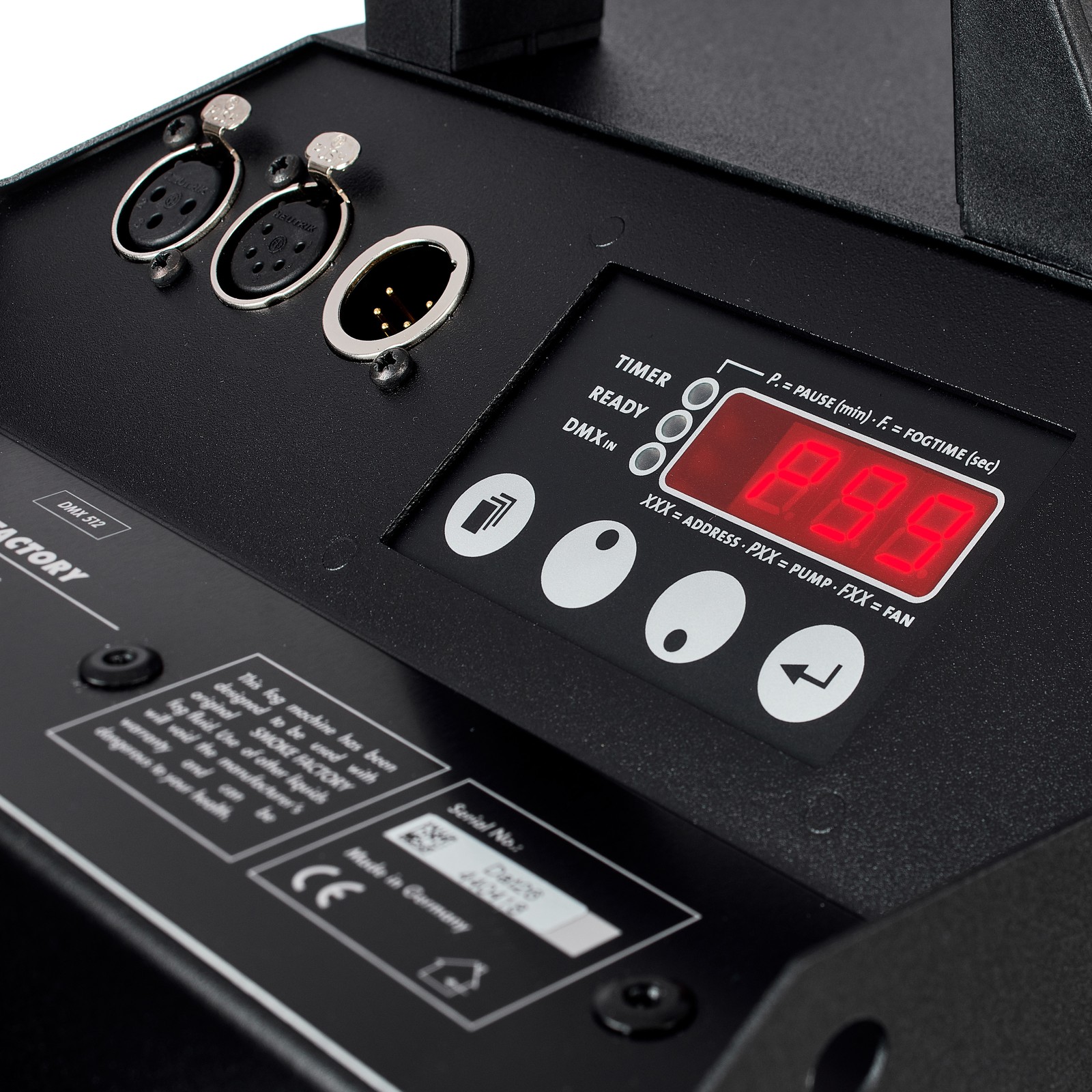 Smoke Factory Nebelmaschine LED-Anzeige