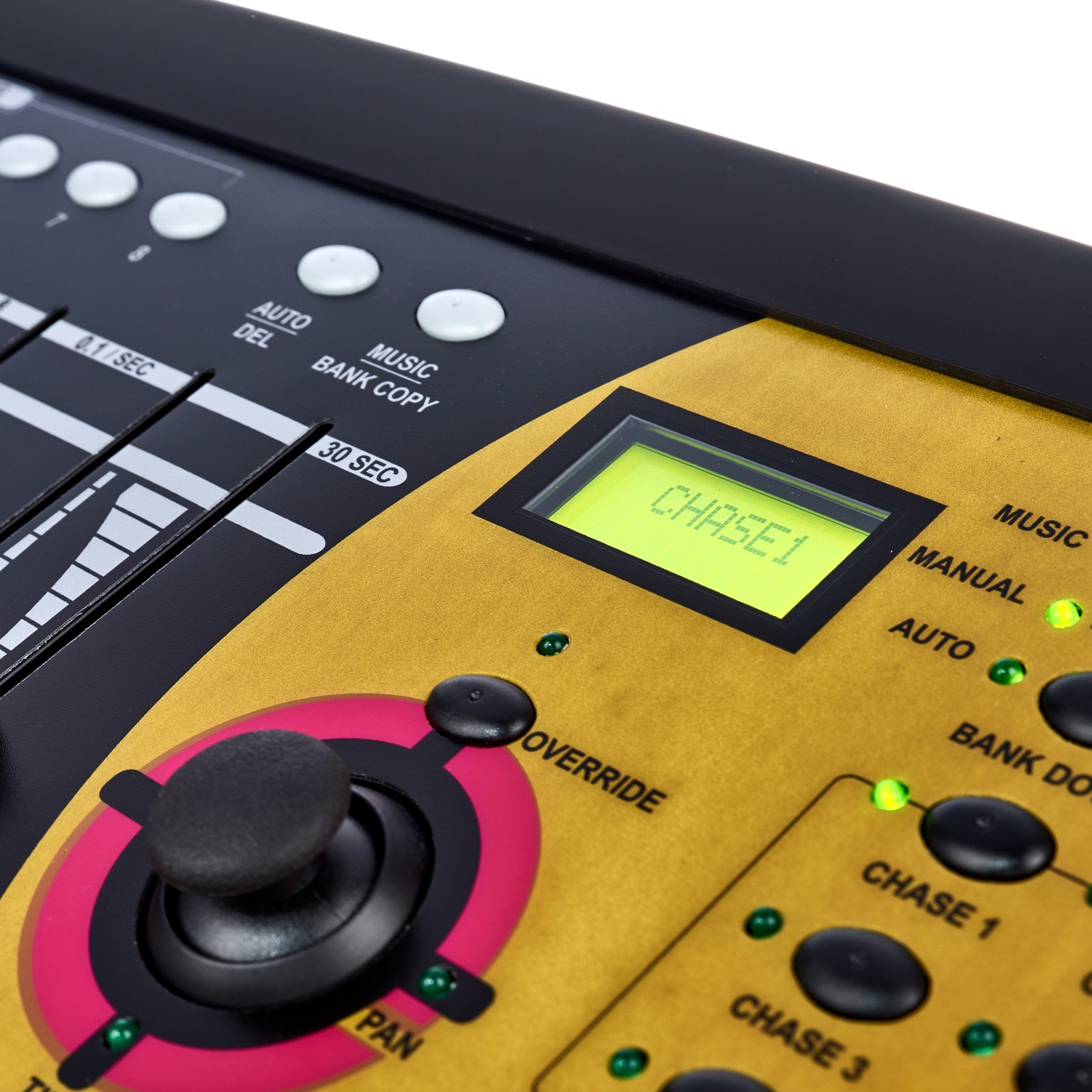 LCD und Joystick am Stairville DMX-Master I