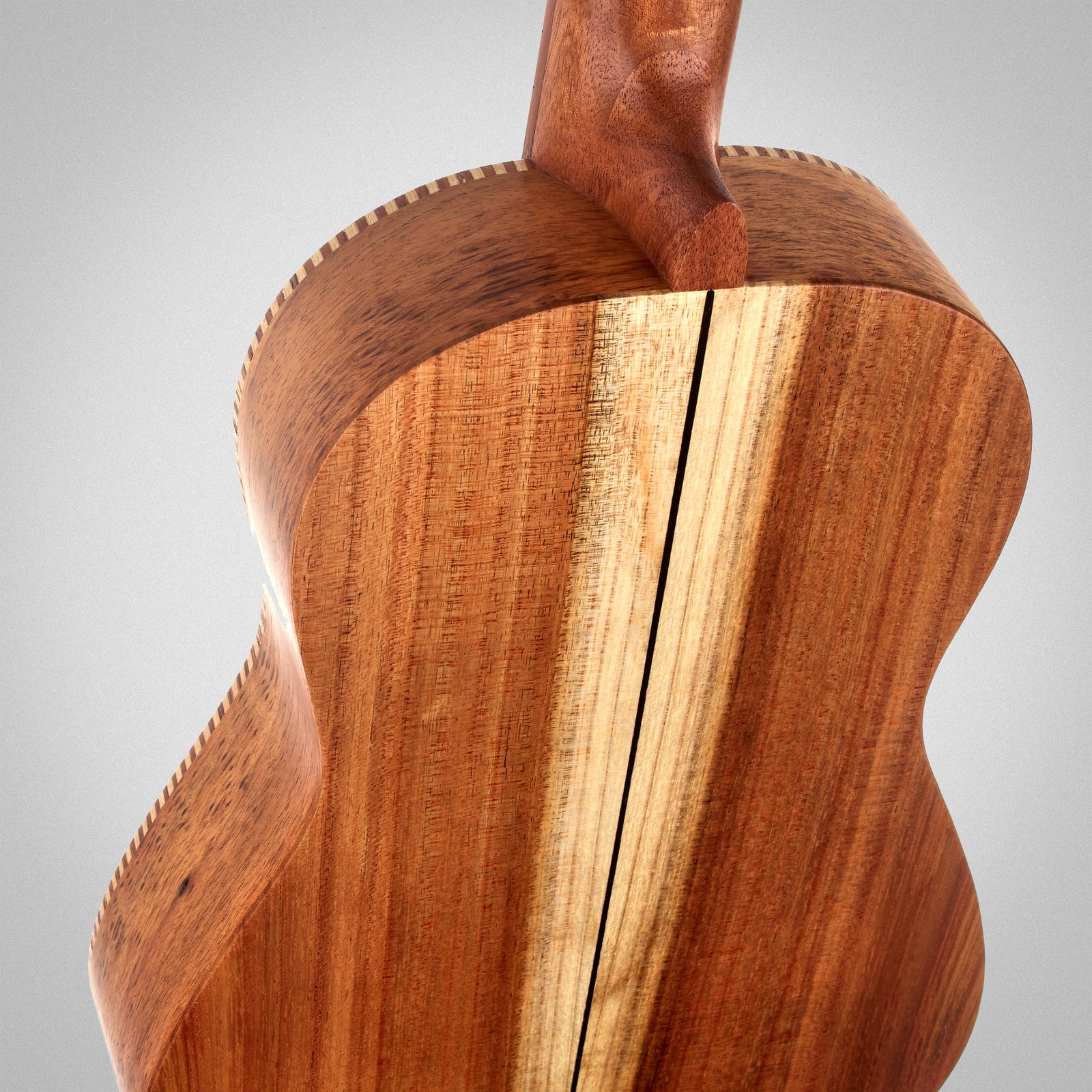 Thomann Baritone Ukulele De Luxe, Rückseite