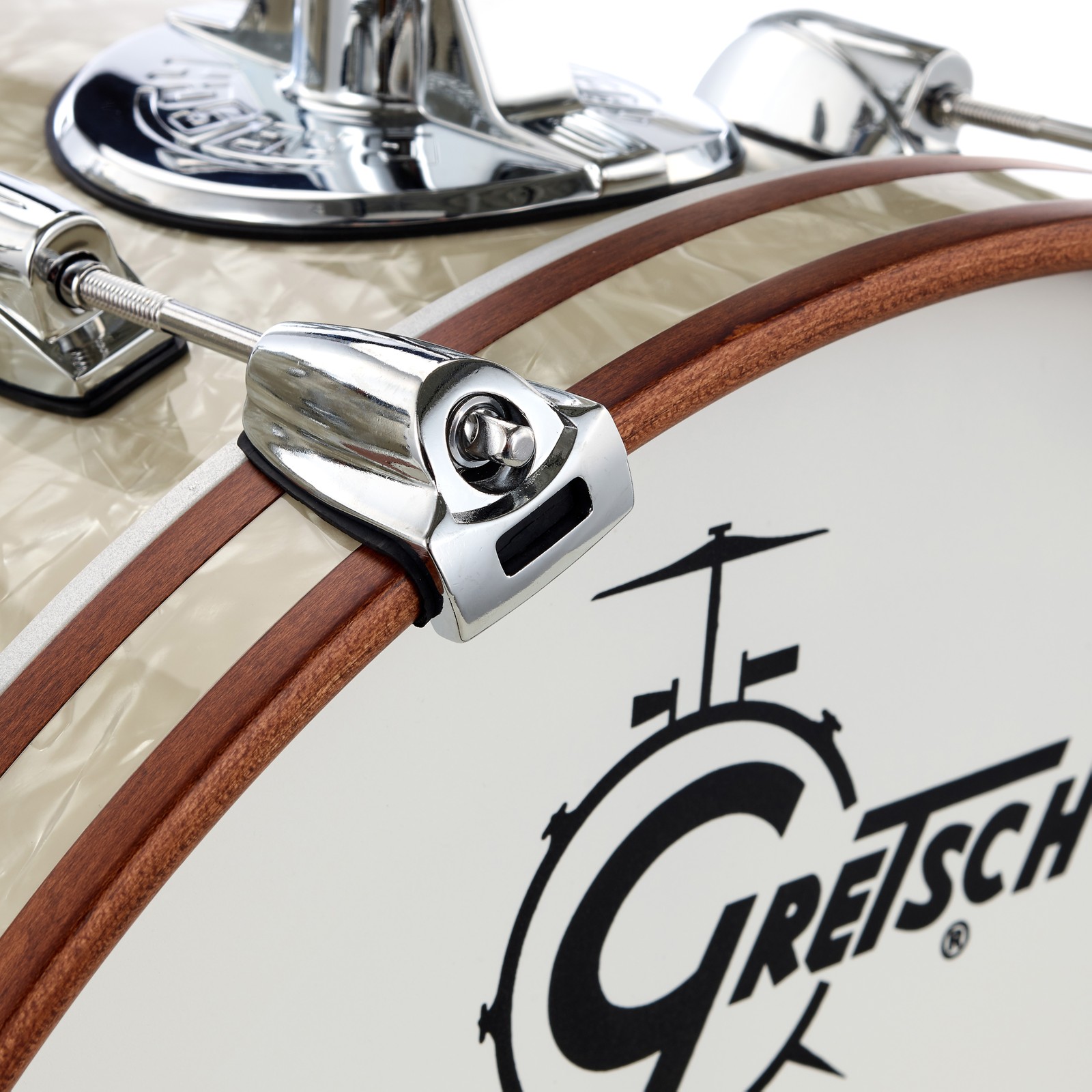 Gretsch Renown Maple Jazz -VP Bassdrum Logo