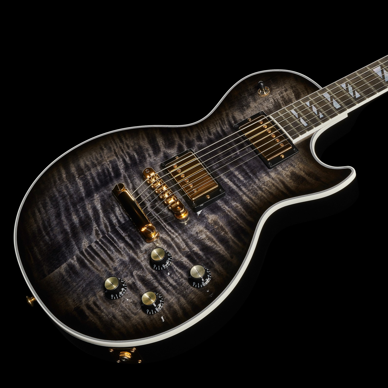 Decke der Gibson Les Paul Supreme Transp. Ebony B E-Gitarre