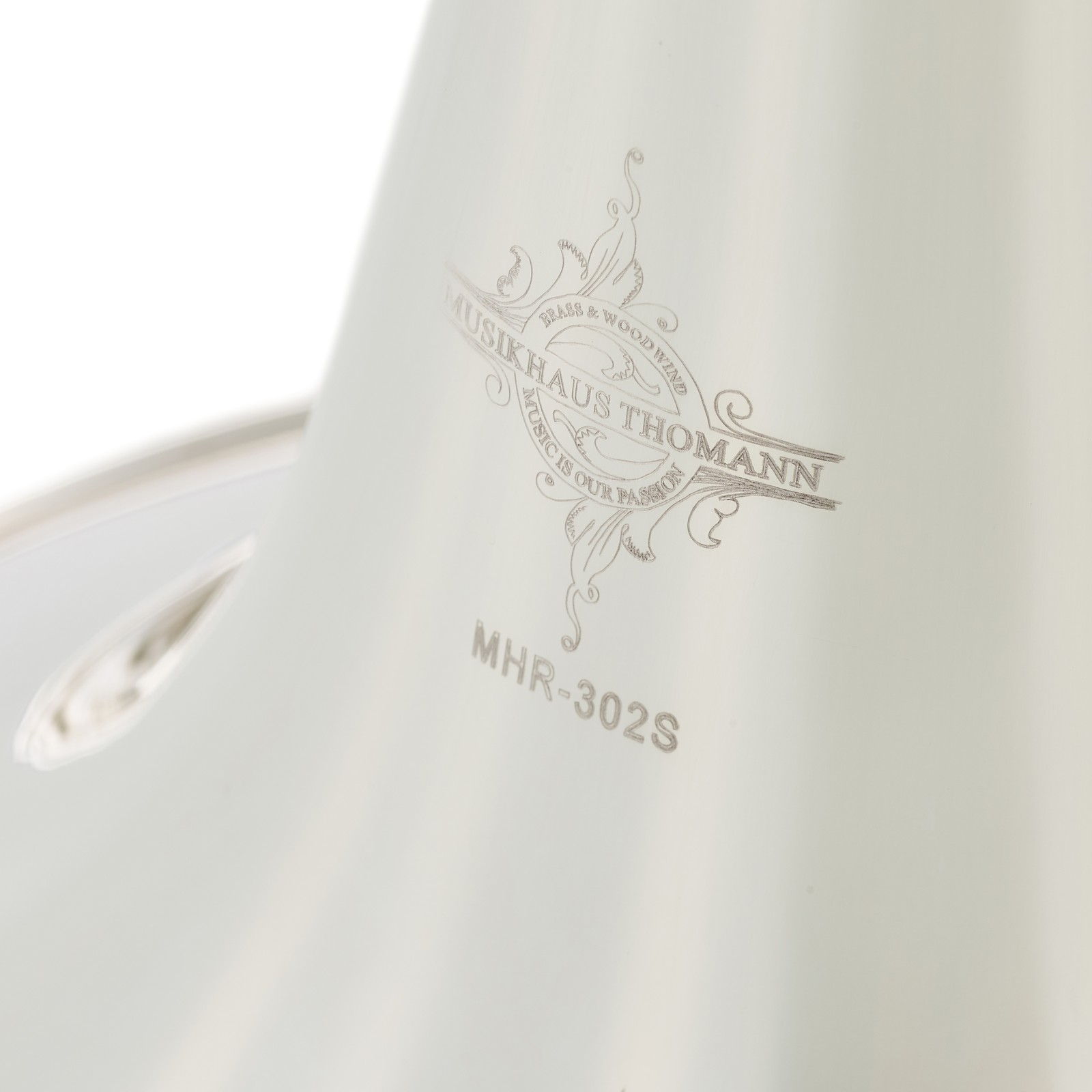 Schallbecher des Thomann MHR-302 S French Horn mit Herstellergravur