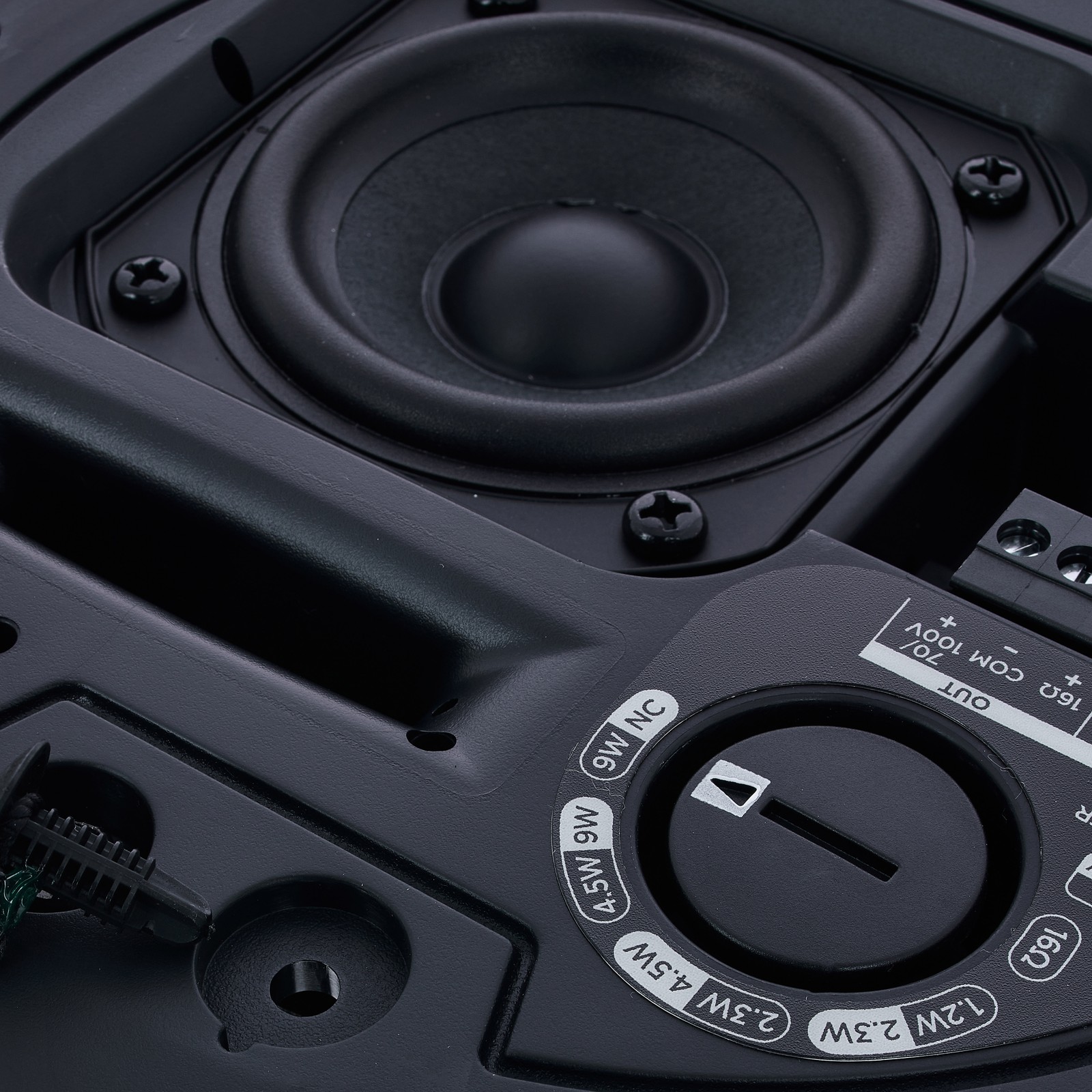 Innenleben des Bose Professional DesignMax DM2C-LP Lautsprechers