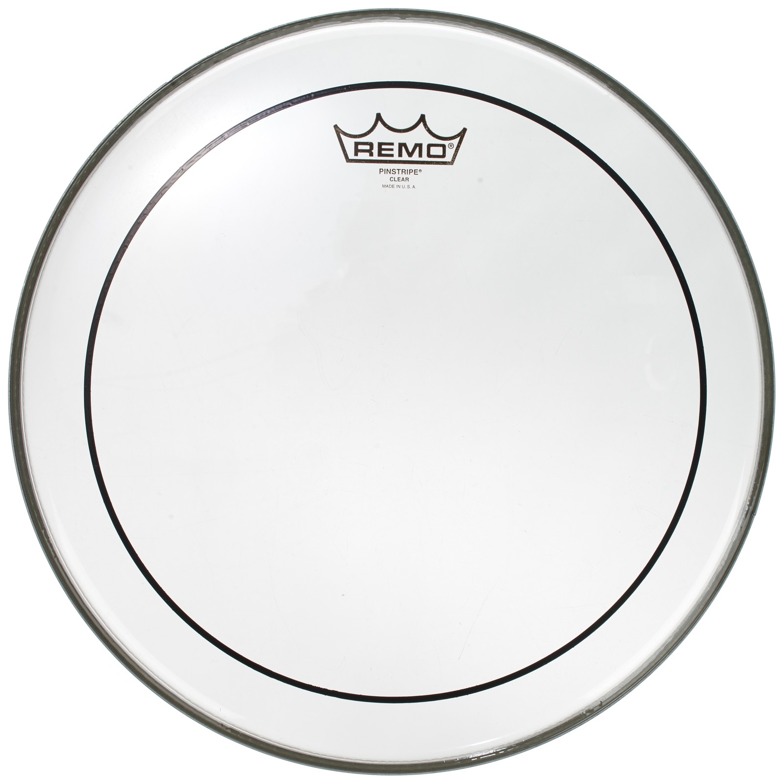 Remo Pin Stripe Clear 14" Fell