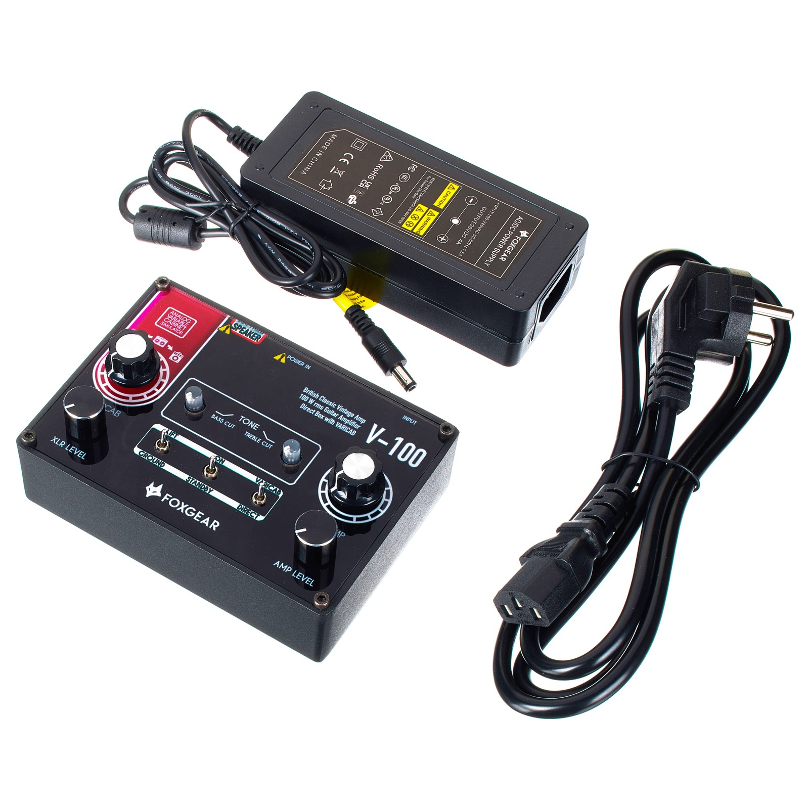 Foxgear V-100 British Classic Verstärker für E-Gitarre