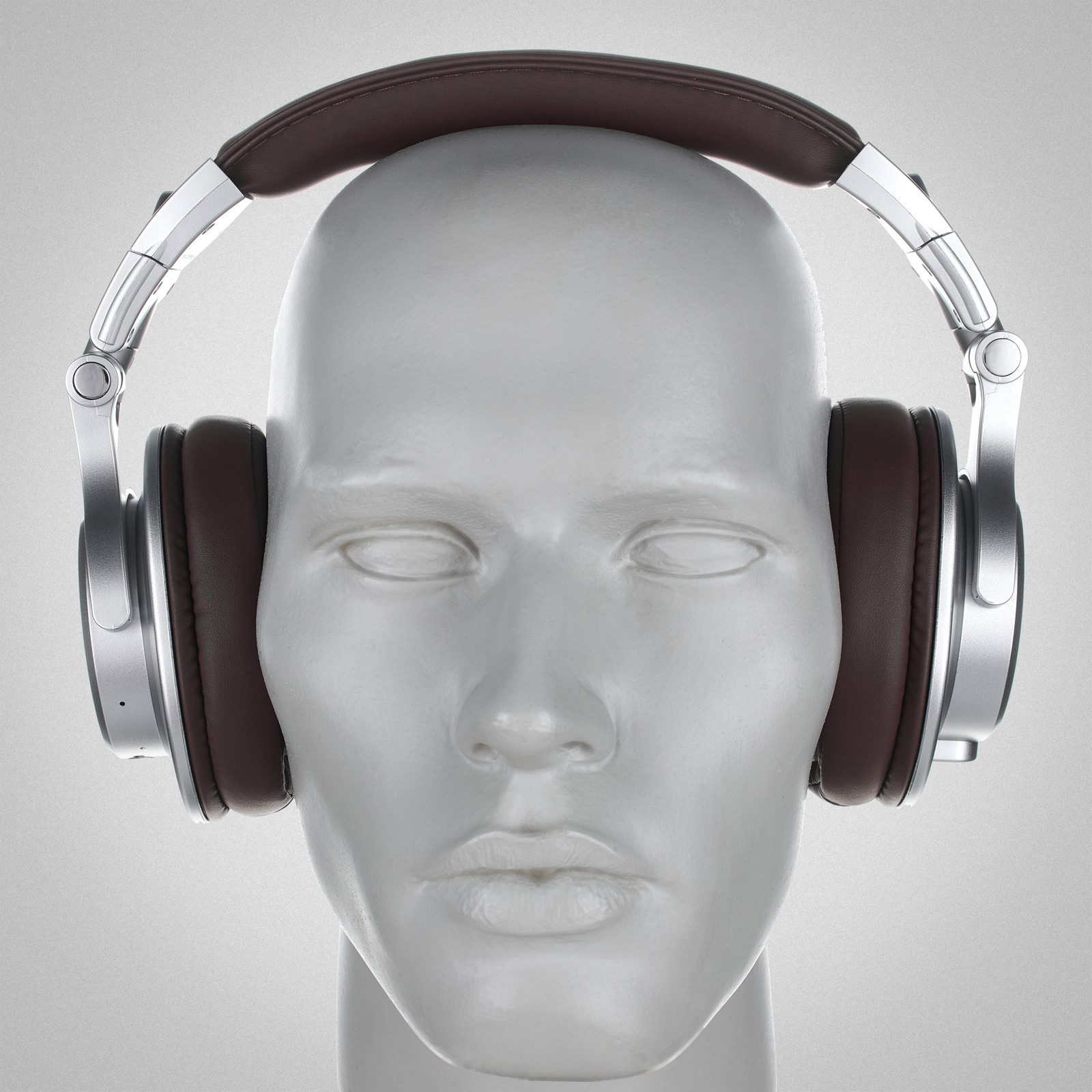 OneOdio Fusion A70 Silver-Brown, offen