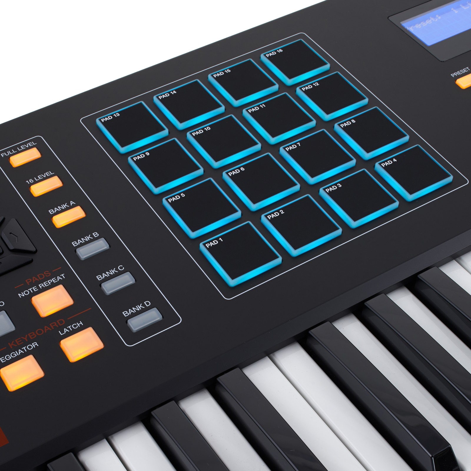 Akai MIDI Controller Trigger Tasten