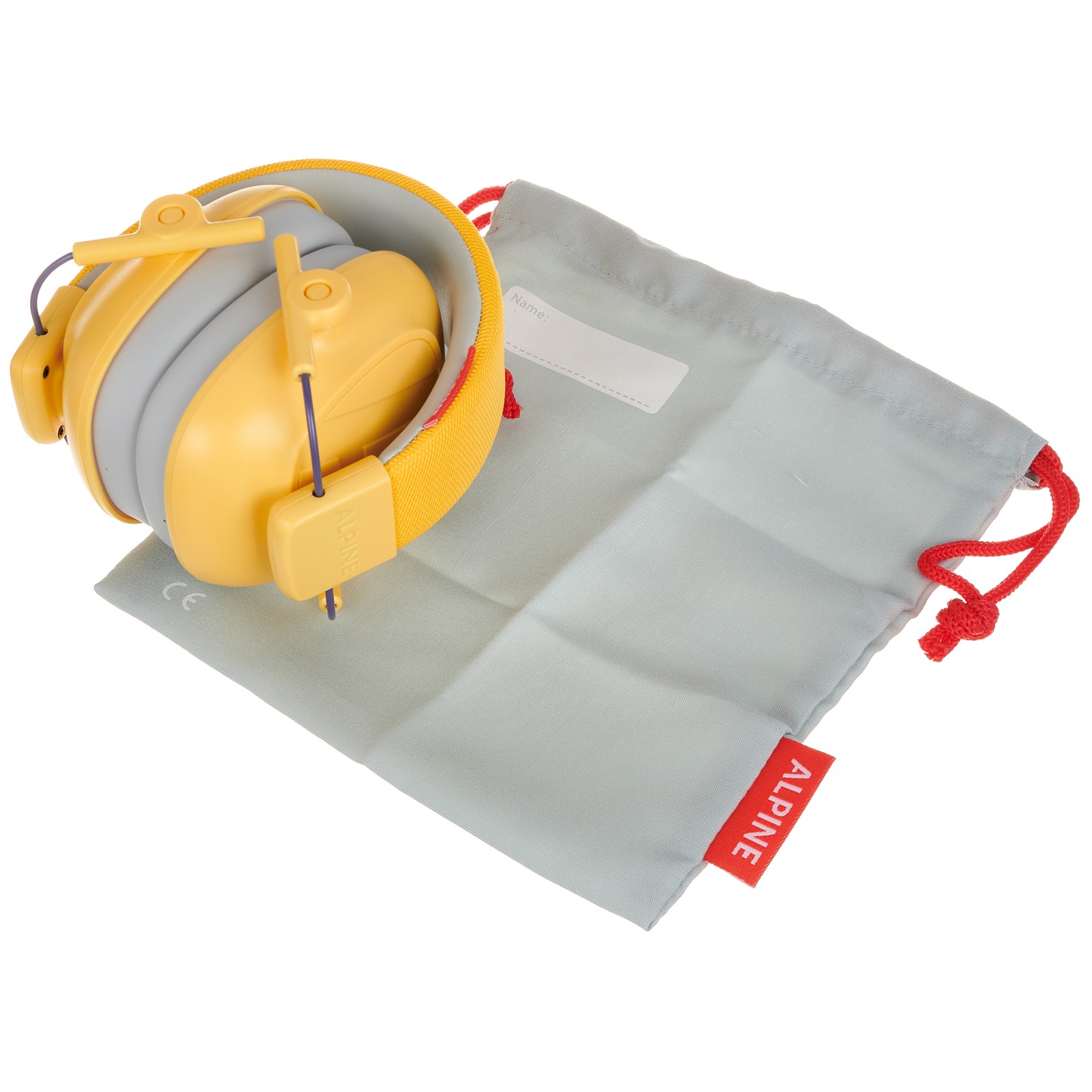 Alpine Muffy Kids Yellow Gehörschutz mit Tragebeutel