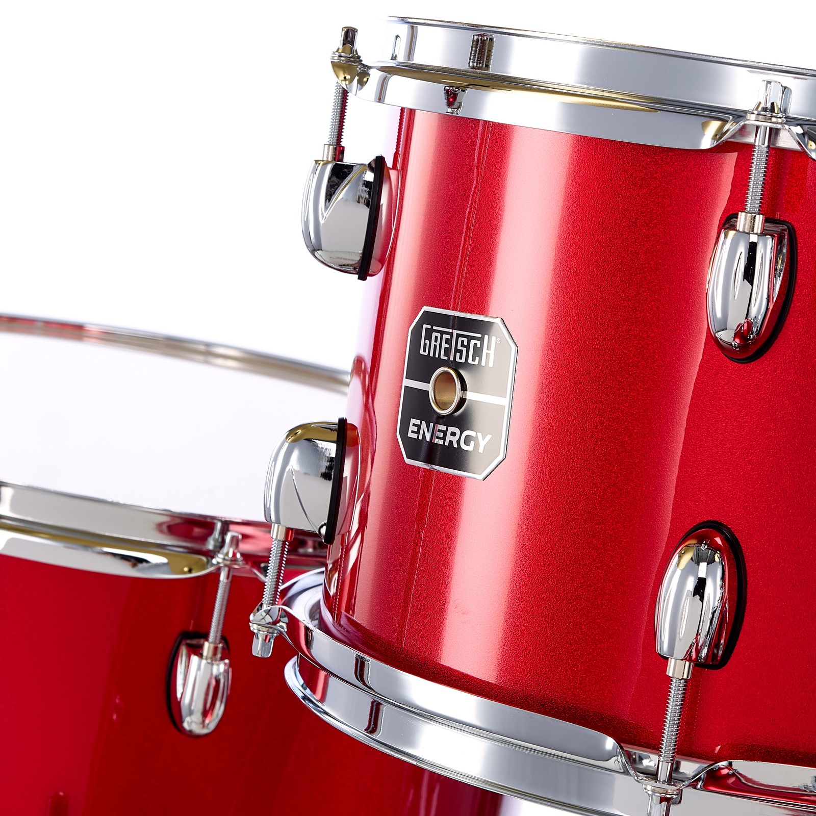 Badge auf dem Tom eines Gretsch Energy Drumsets