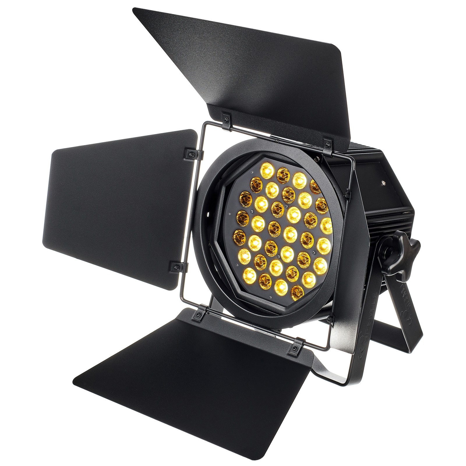 Leuchtender Stairville Octagon Theater CW/WW 36x1W