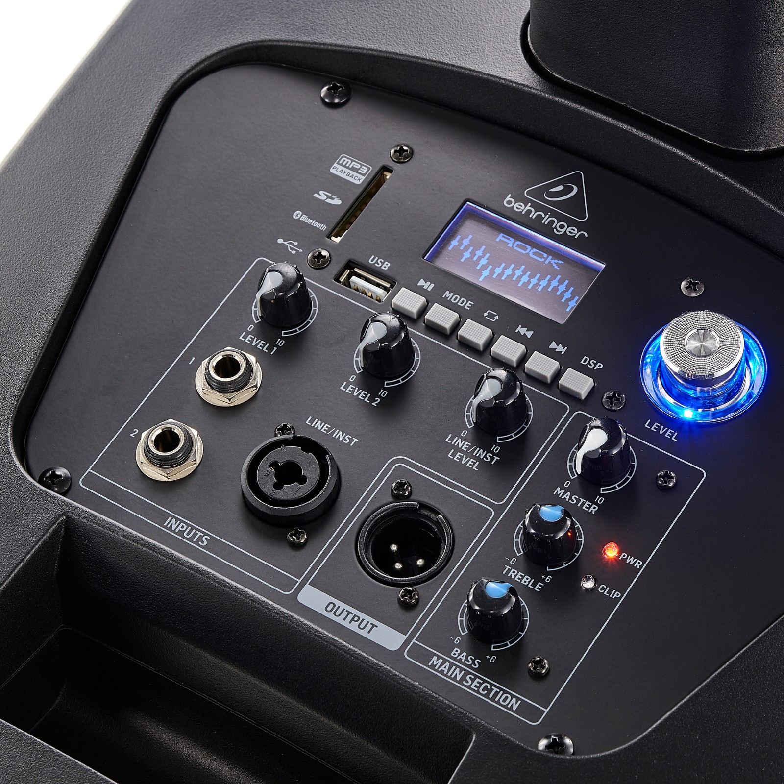 Behringer C210 Bedienoberfläche