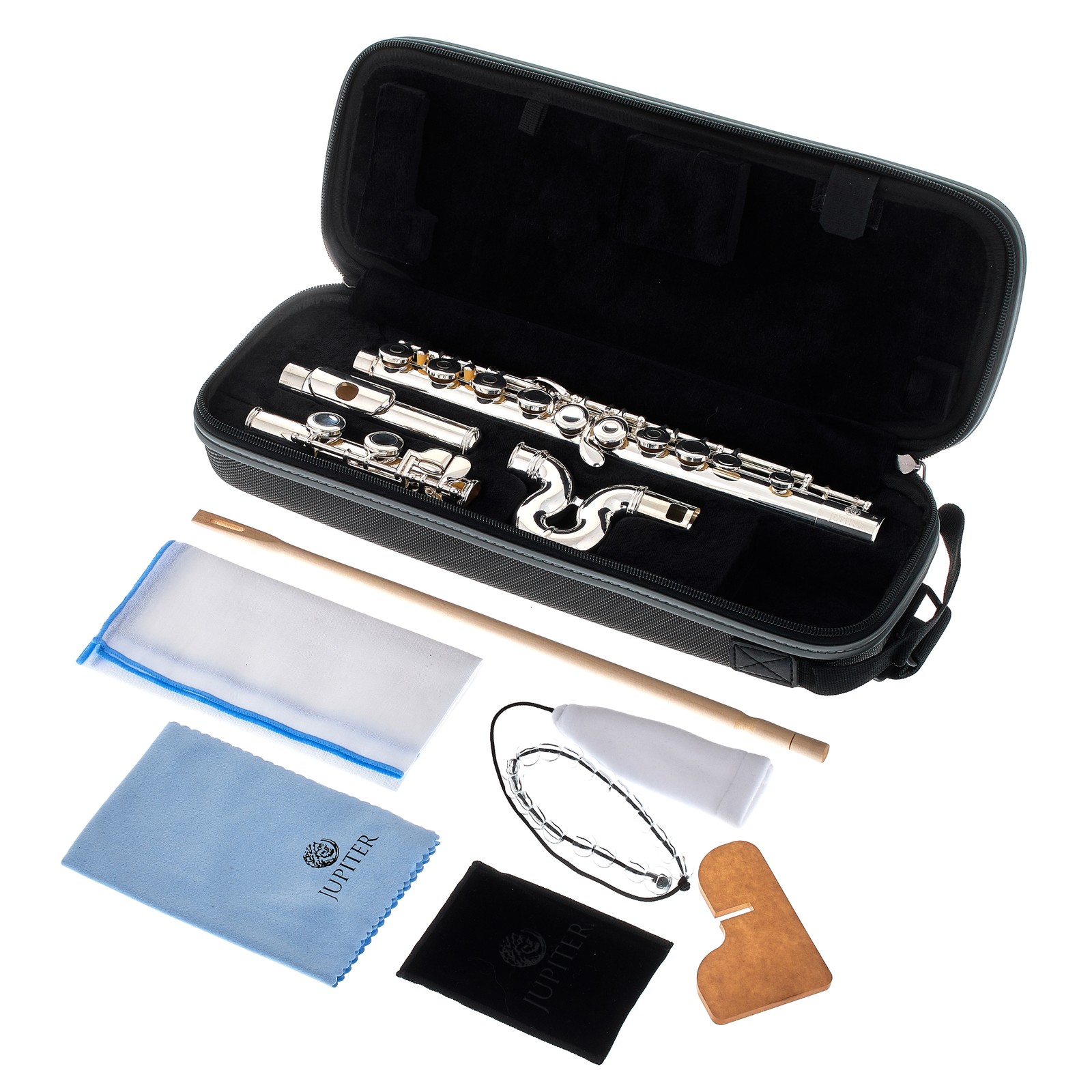 Jupiter JFL700WRXE Querflöte mit Zubehör