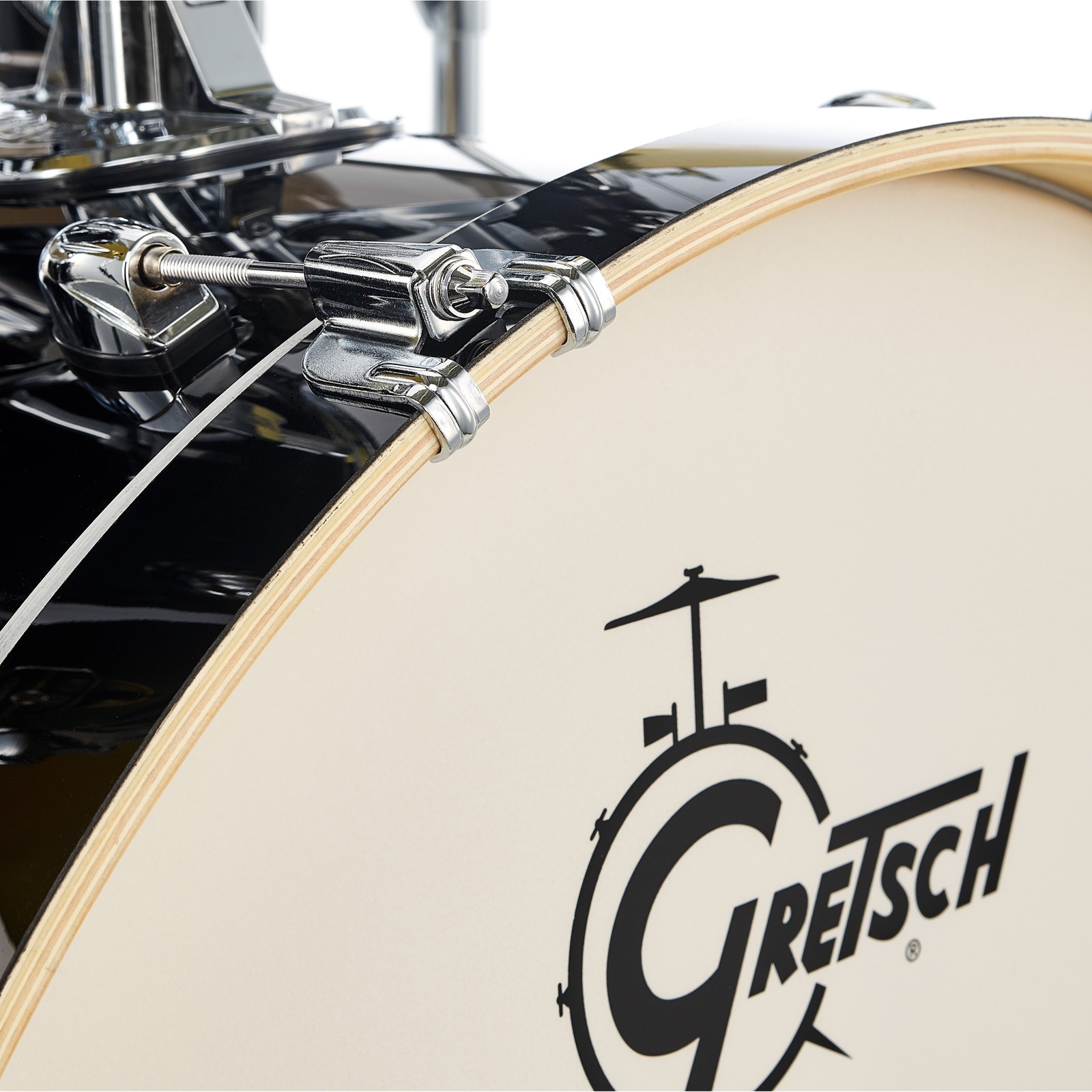 Bassdrumfell eines Gretsch Energy Drumsets