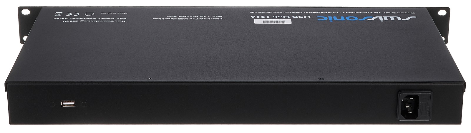 Swissonic USB Hub rear