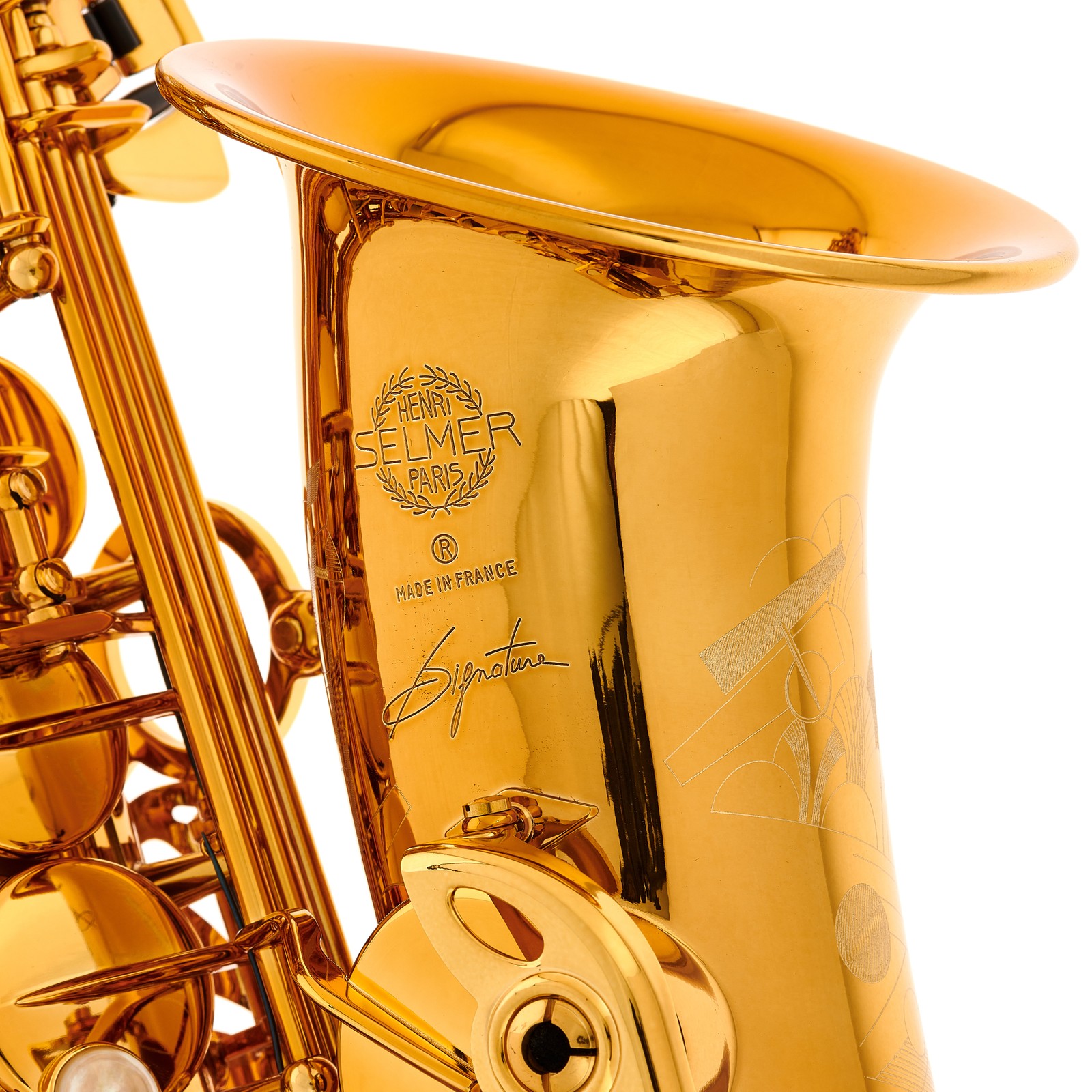 Schallbecher des Selmer Signature Alto Sax