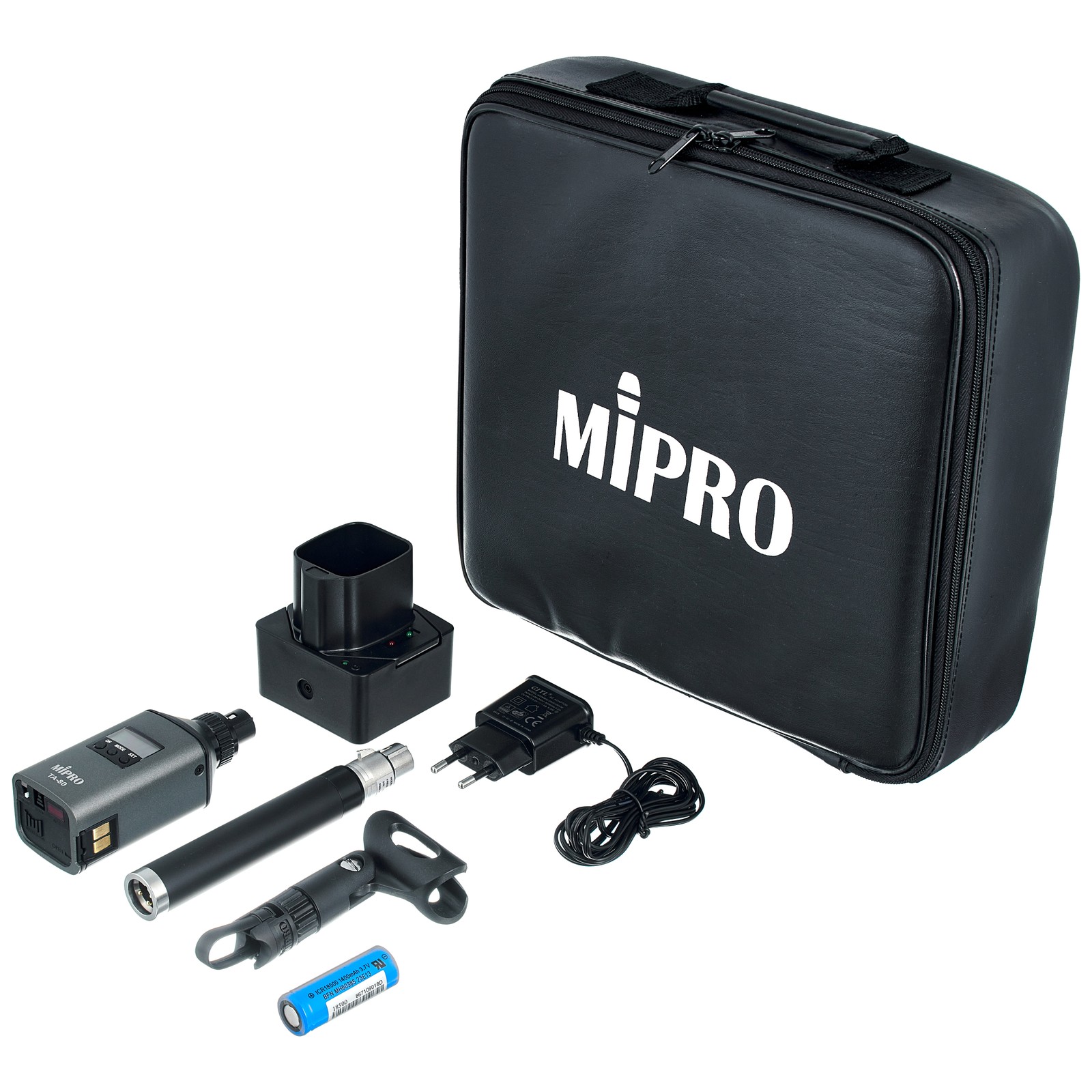 Mipro TA-80 Aufstecksender mit Zubehör