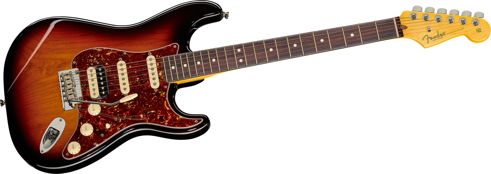 Fender AM Pro II Strat HSS RW 3TSB E-Gitarre