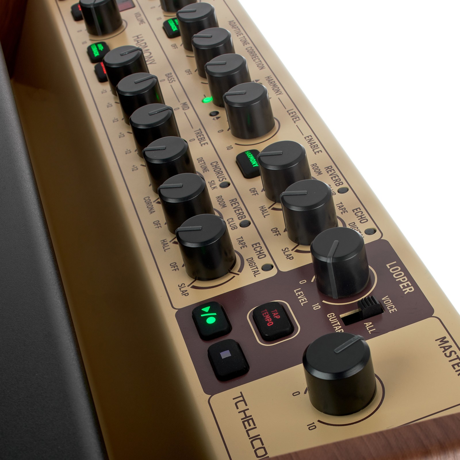 TC-Helicon Akustikgitarrenverstärker Bedienpanel