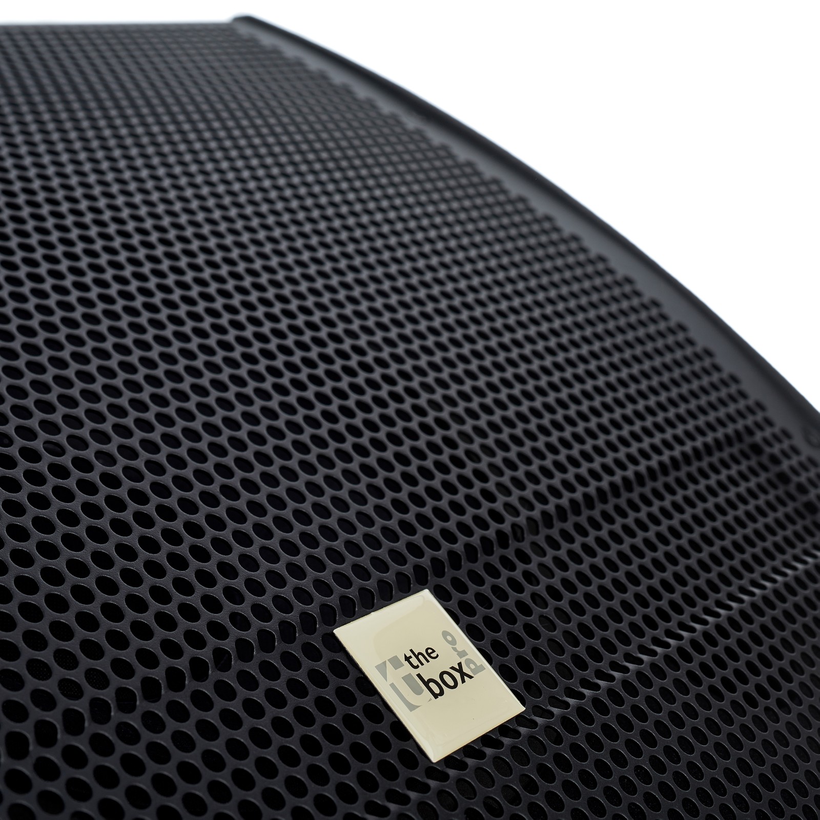 Logo auf dem aktiven Bühnenmonitor, the box pro Mon A10