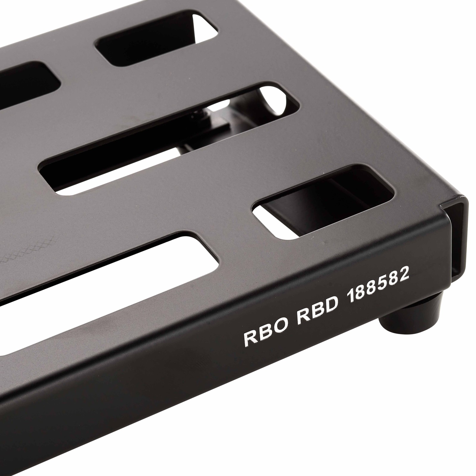 Front of the RockBoard DUO 2.3 pedalboard