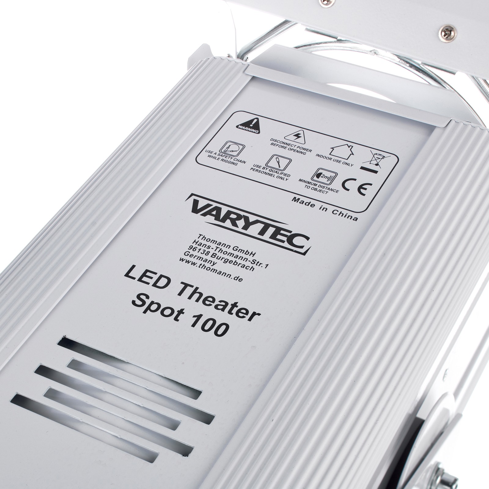 Varytec Theaterspot Gehäuse Oberseite