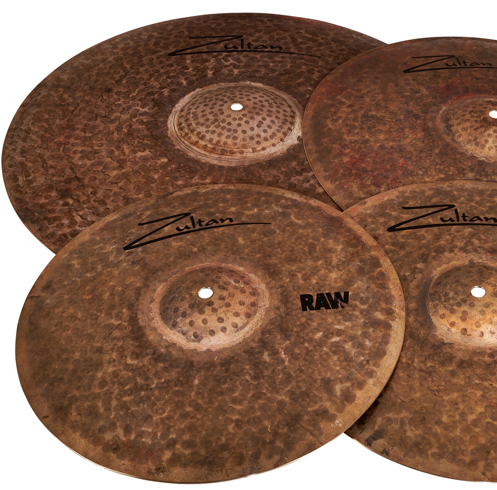 Zultan Raw Cymbal Set