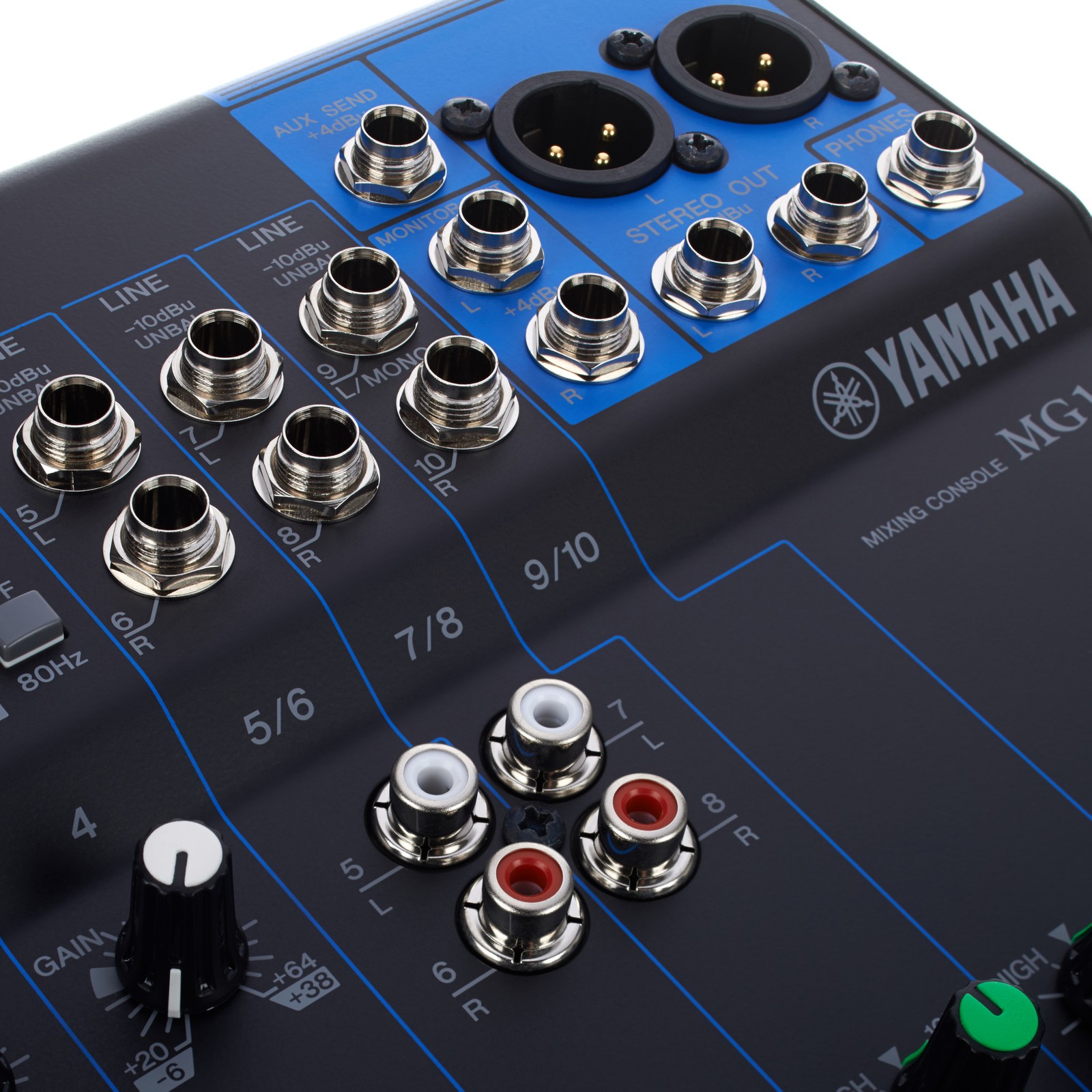 Detailansicht des Yamaha MG10 - 10 Kanal Mischpult