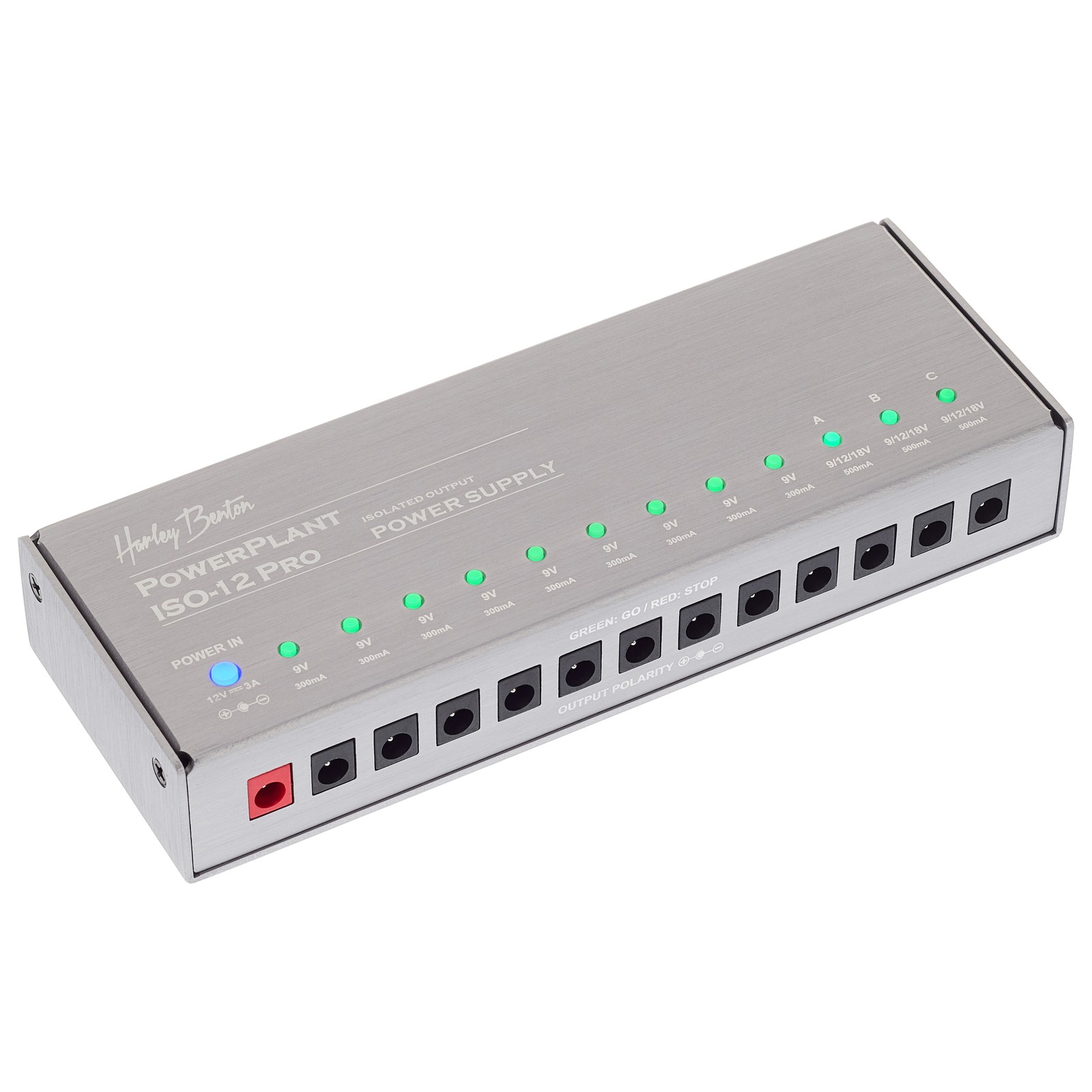 Harley Benton PowerPlant ISO-12 Pro Netzteil für Effektpedale