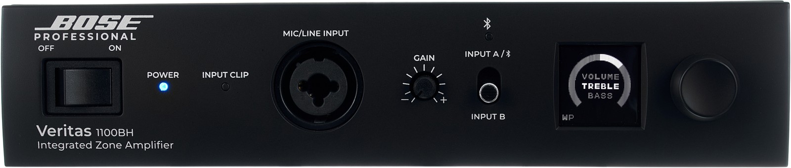 Vorderseite der Bose Professional Veritas 1100BH Endstufe