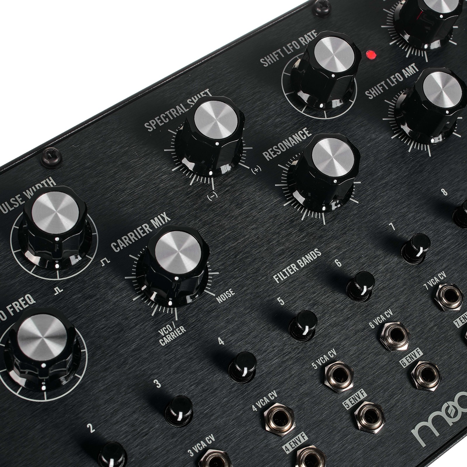 Bedienelemente des Moog Spectravox Spektralprozessor