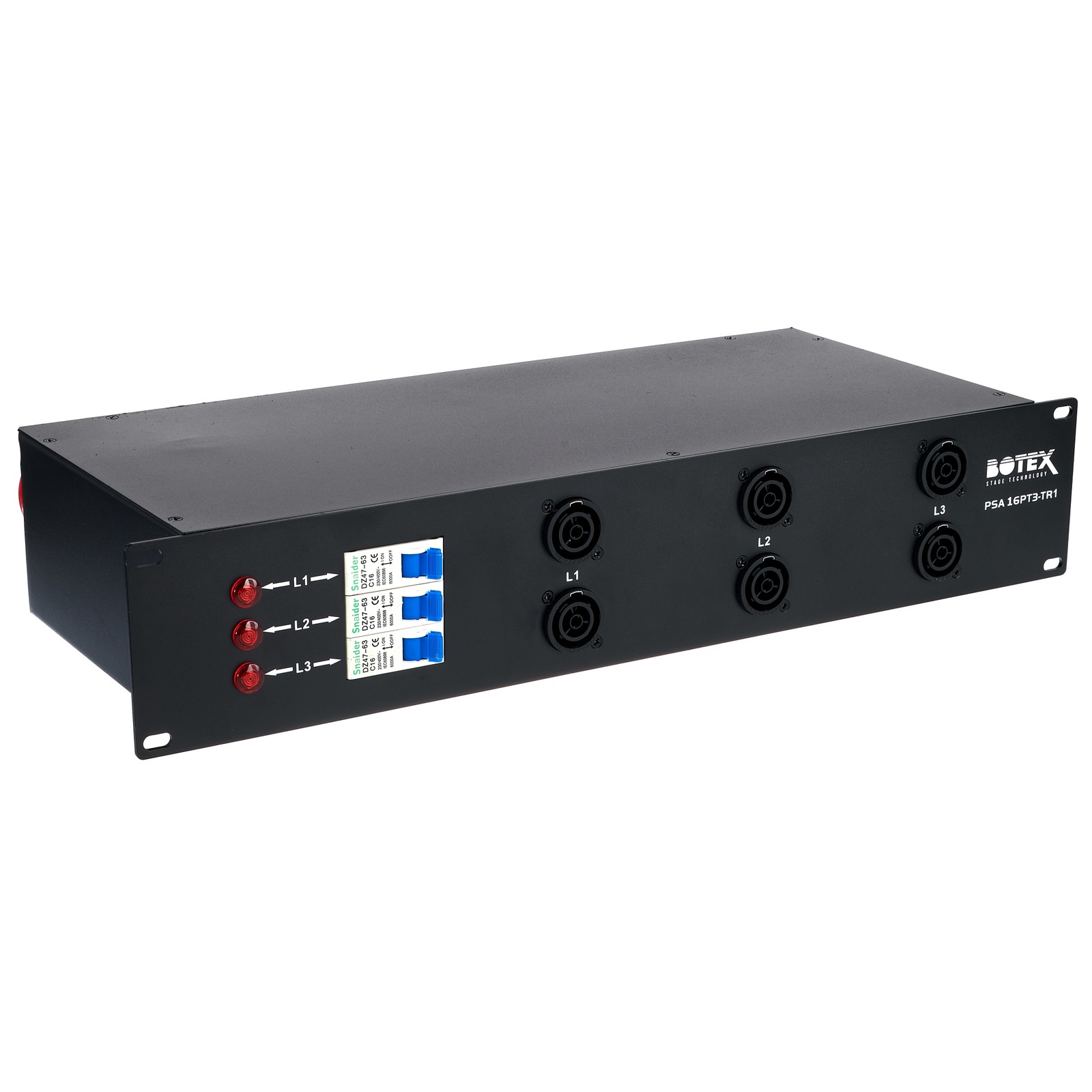 Stromverteiler 16 A, Botex PSA 16PT3-TR1