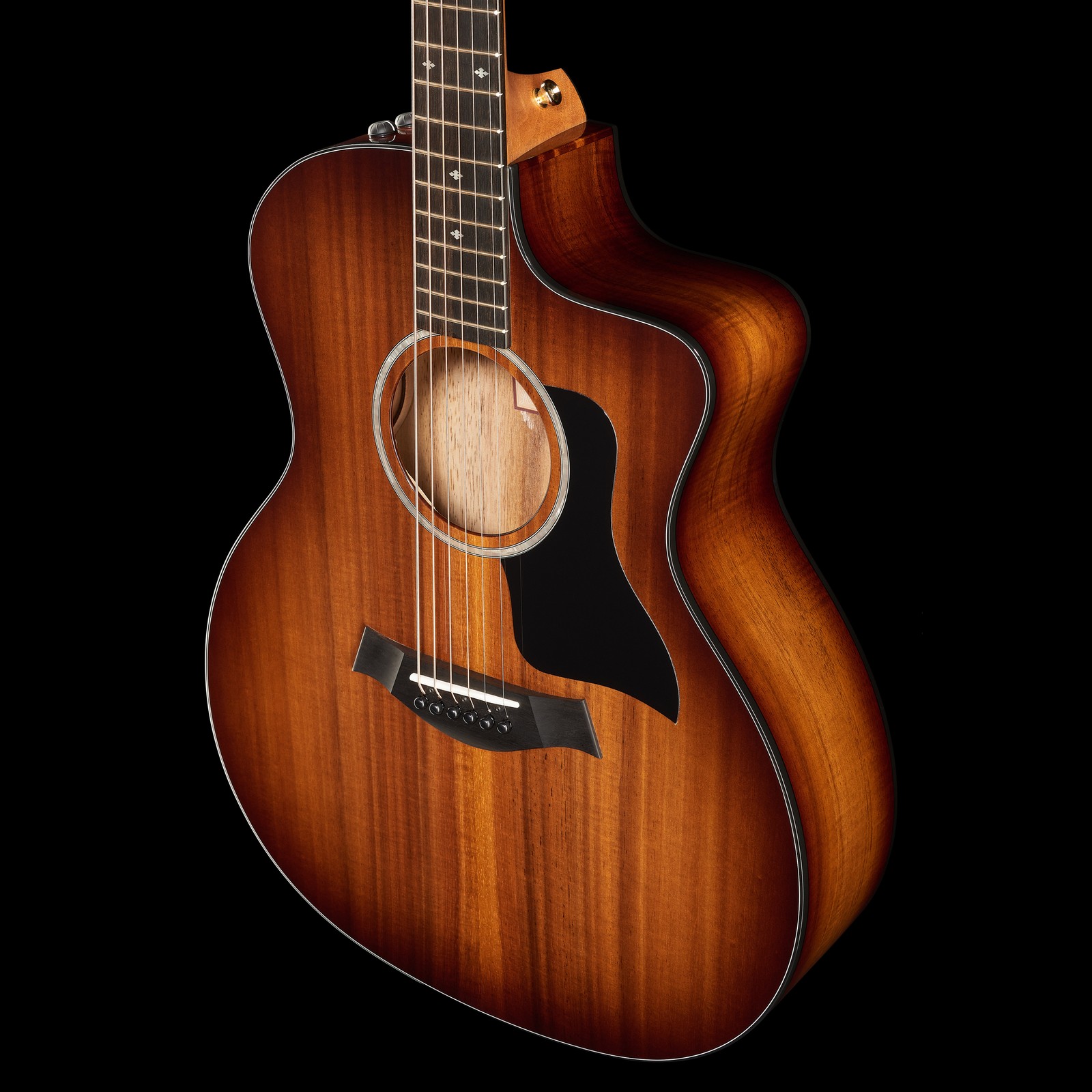 Hawaiian Koa Decke der Taylor 224ce-K DLX Westerngitarre