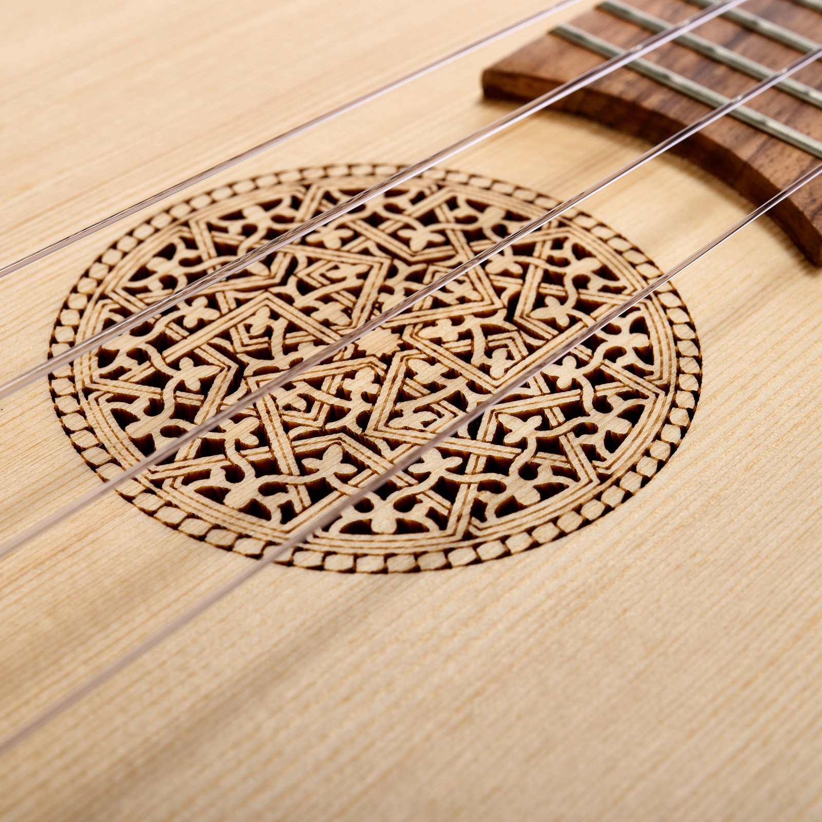 Rosette der Thomann Baroque Ukulele Tenor