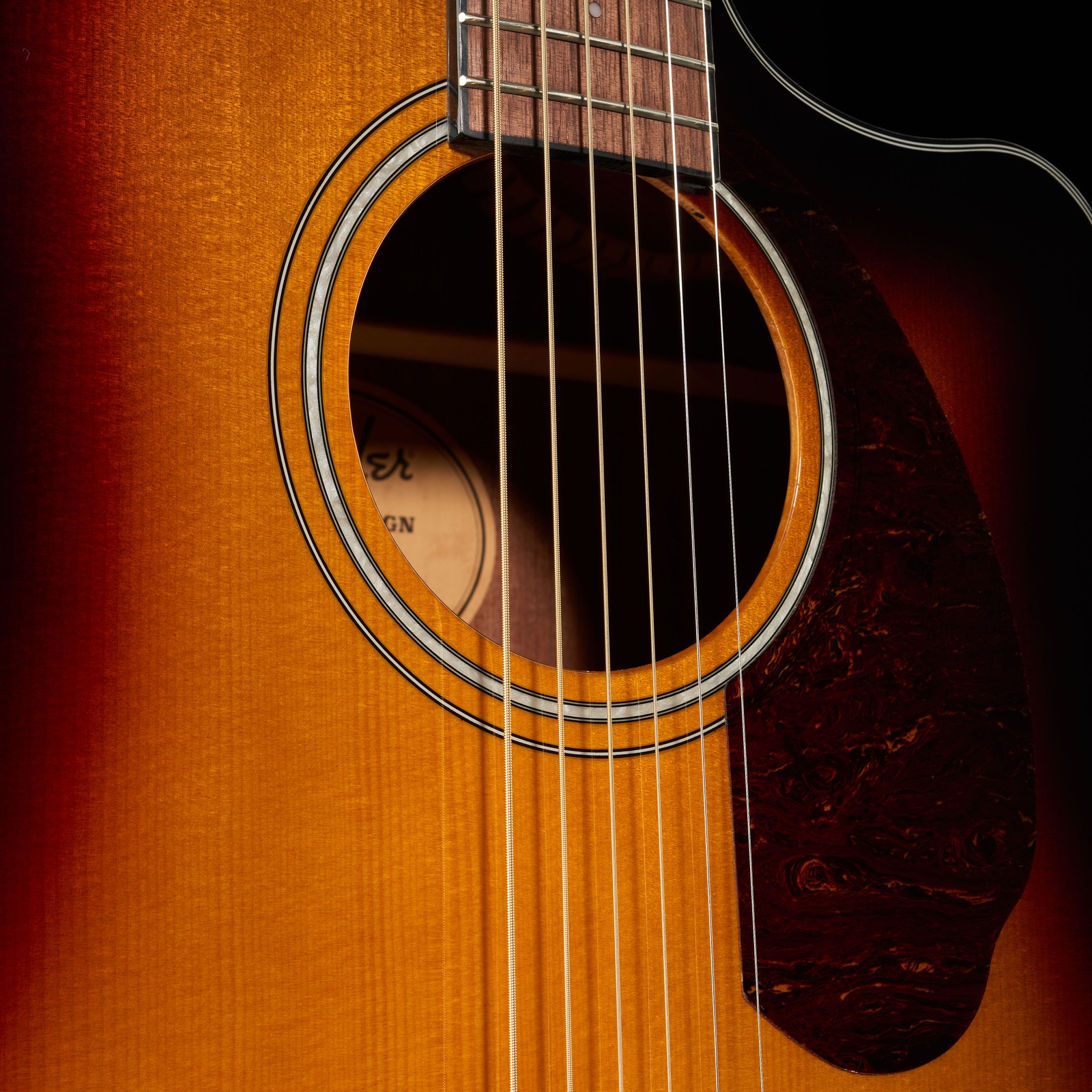 Fender CD-140SCE Sunburst – United States