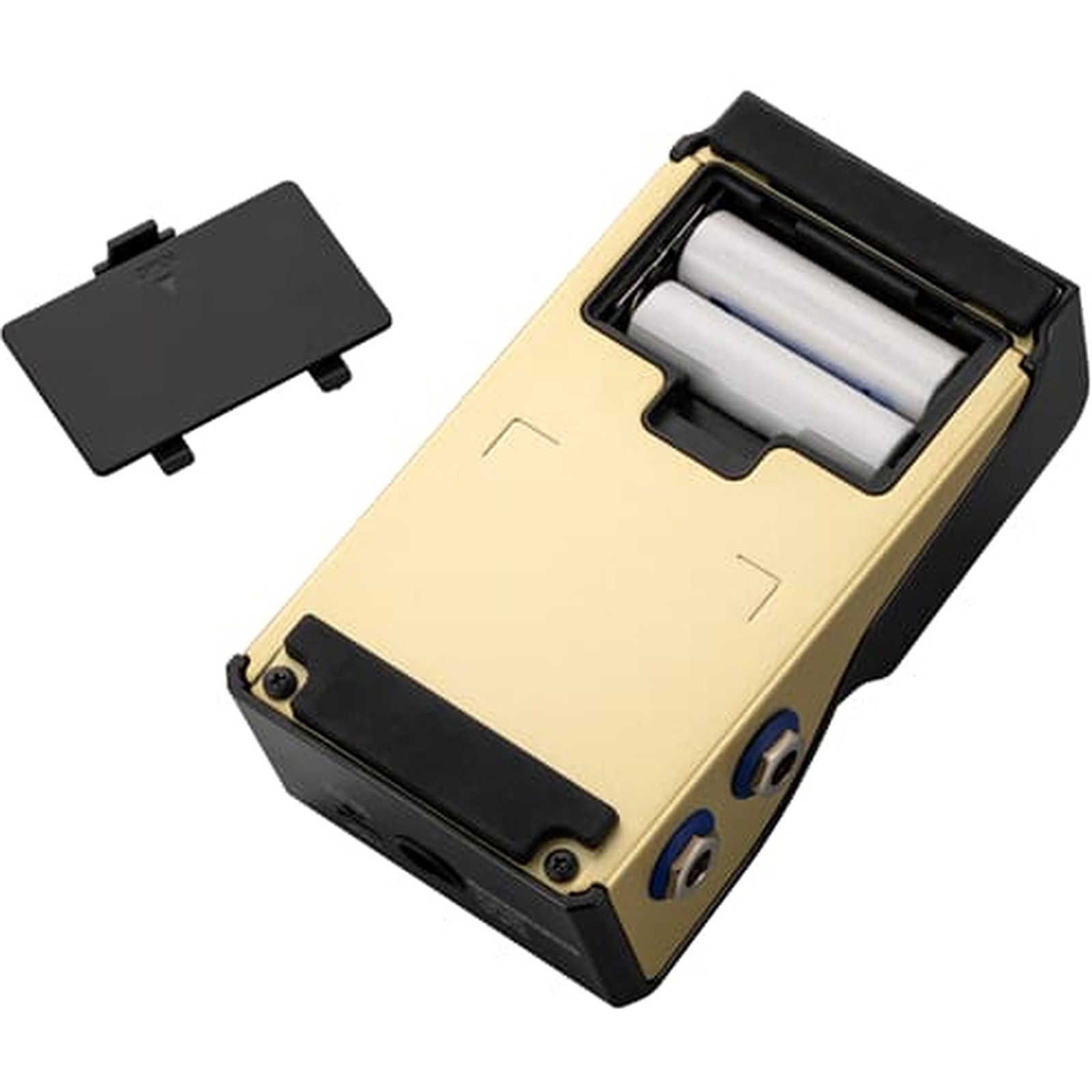 Rückseite mit Batteriefach des Zoom MS-80IR+