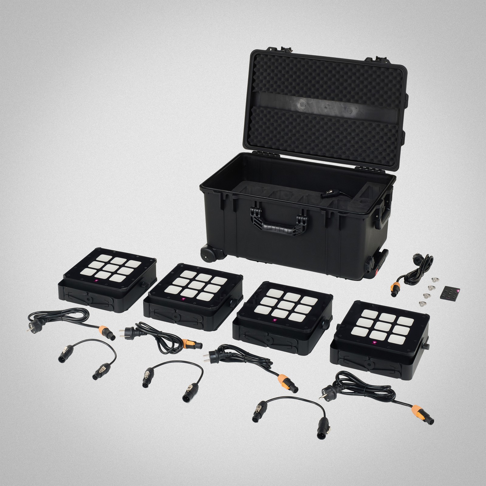 Ape Labs Marvel TB 4 Flood, 4er Set akkubetriebene Outdoor LED Scheinwerfer