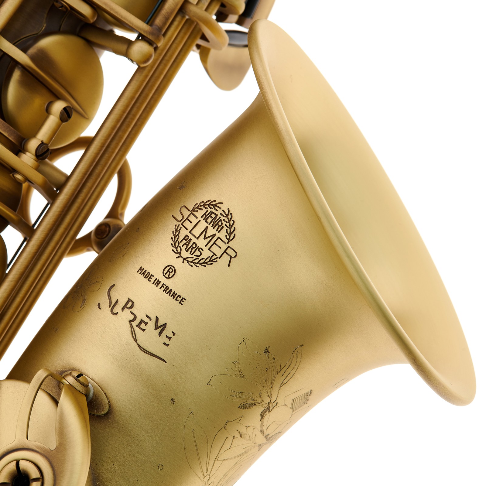 Schallbecher des Selmer Supreme Alto Sax