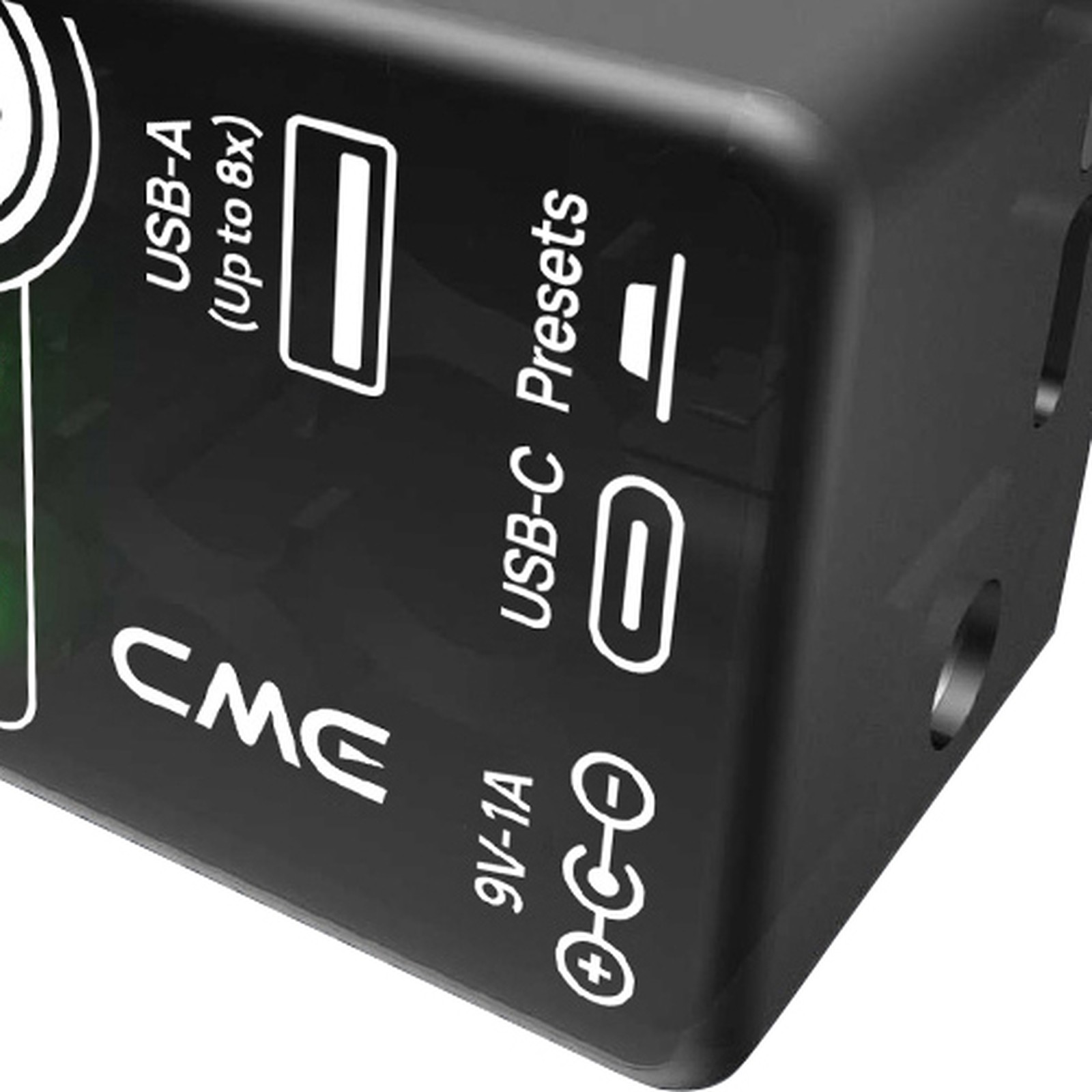 Detailfoto des CME H4MIDI WC USB Host MIDI Interface