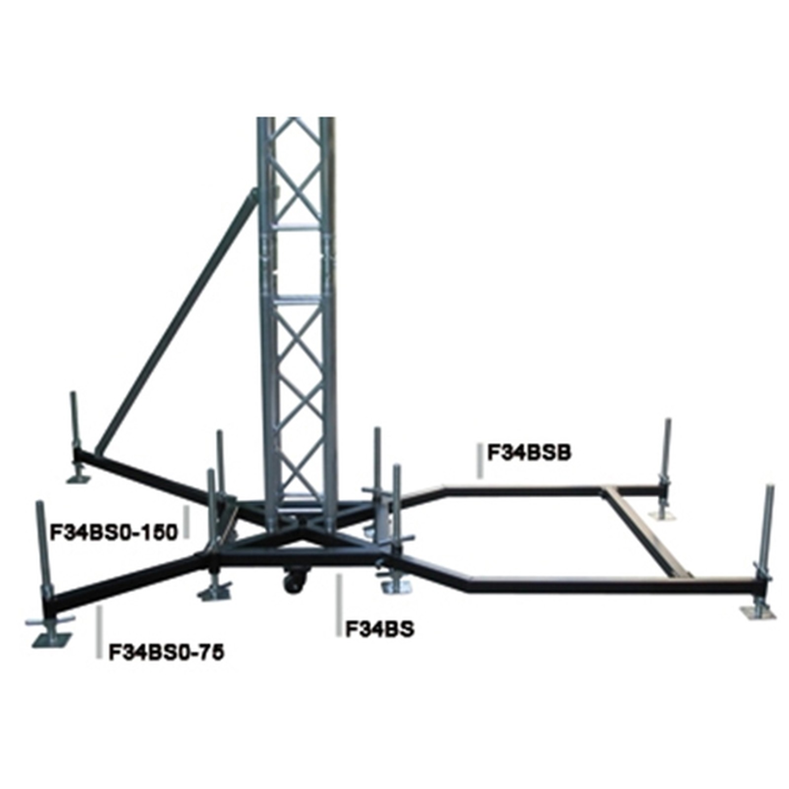 Global Truss Outrigger 75 cm NewStyle Sta.