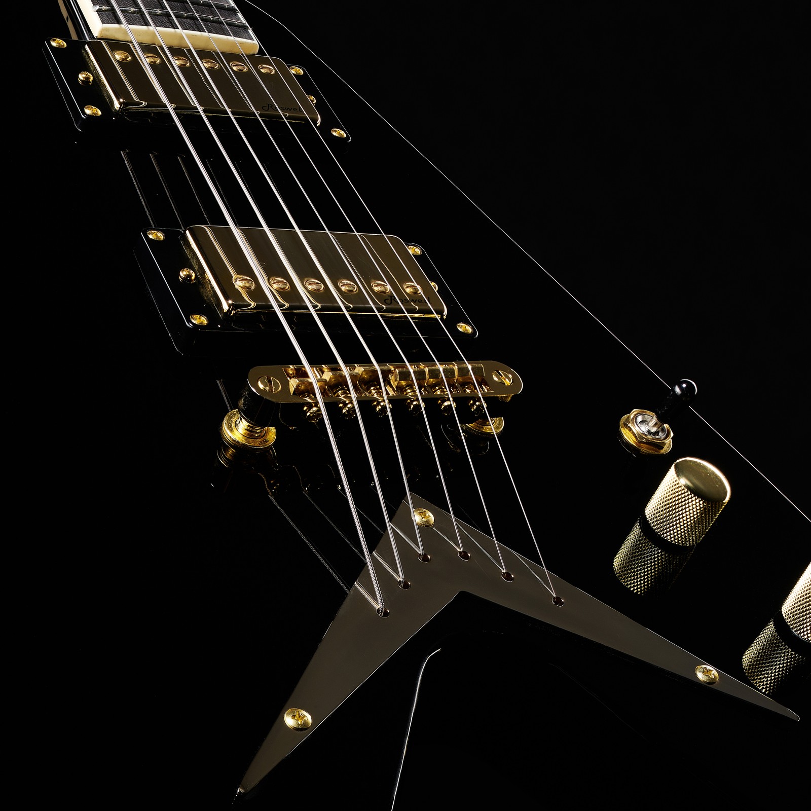 Harley Benton Gitarre mit Roswell Humbucker Pickups und Gold Hardware