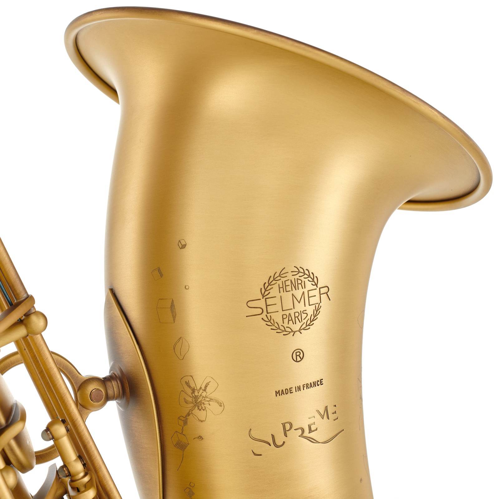 Schallbecher des Selmer Supreme Alto Sax