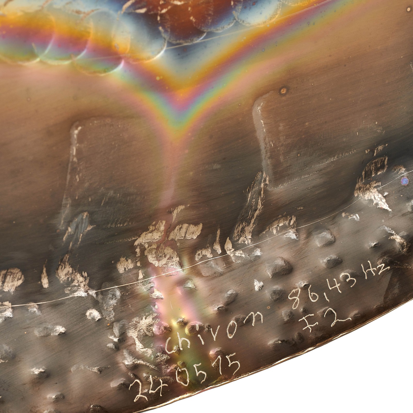 Tonhöhenkennzeichnung des Gongs