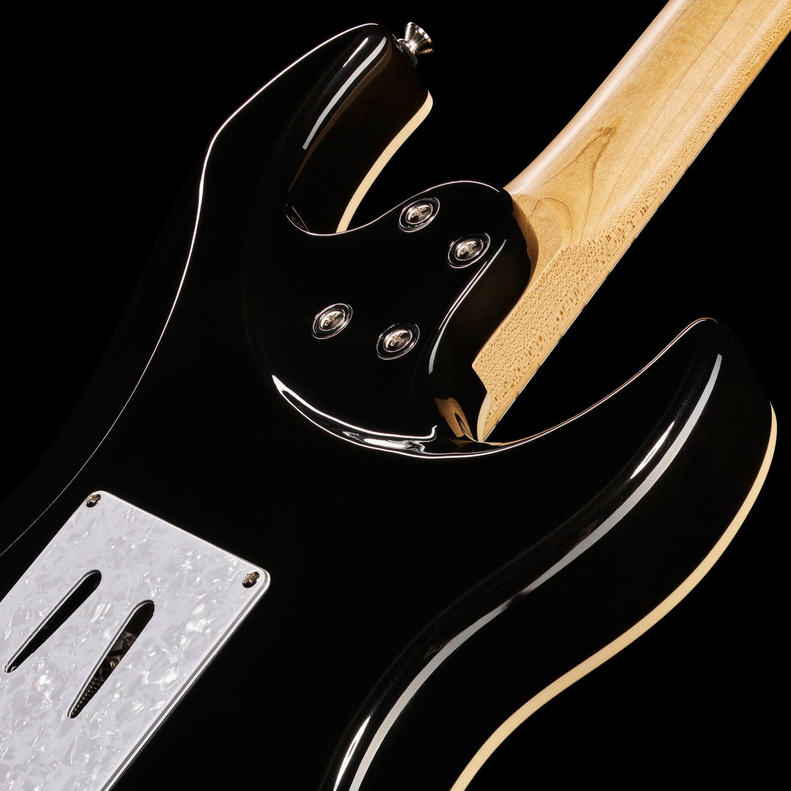 Rückseite der Harley Benton ST-Modern MN HSS LH FBB