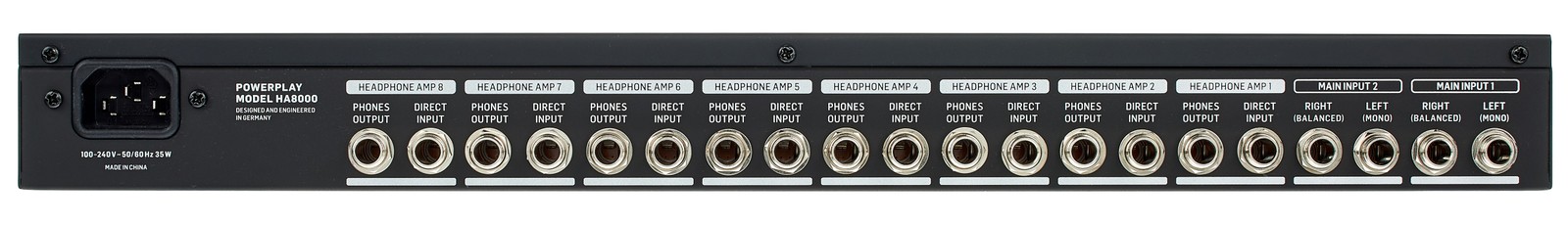 Behringer HA8000 V2 Ampli casque multiusage professionnel